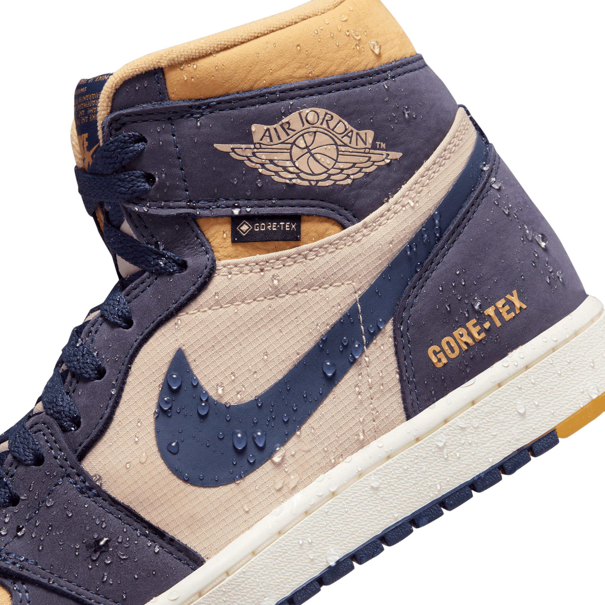 Jordan 1 retro premium midnight navy light outlet cream