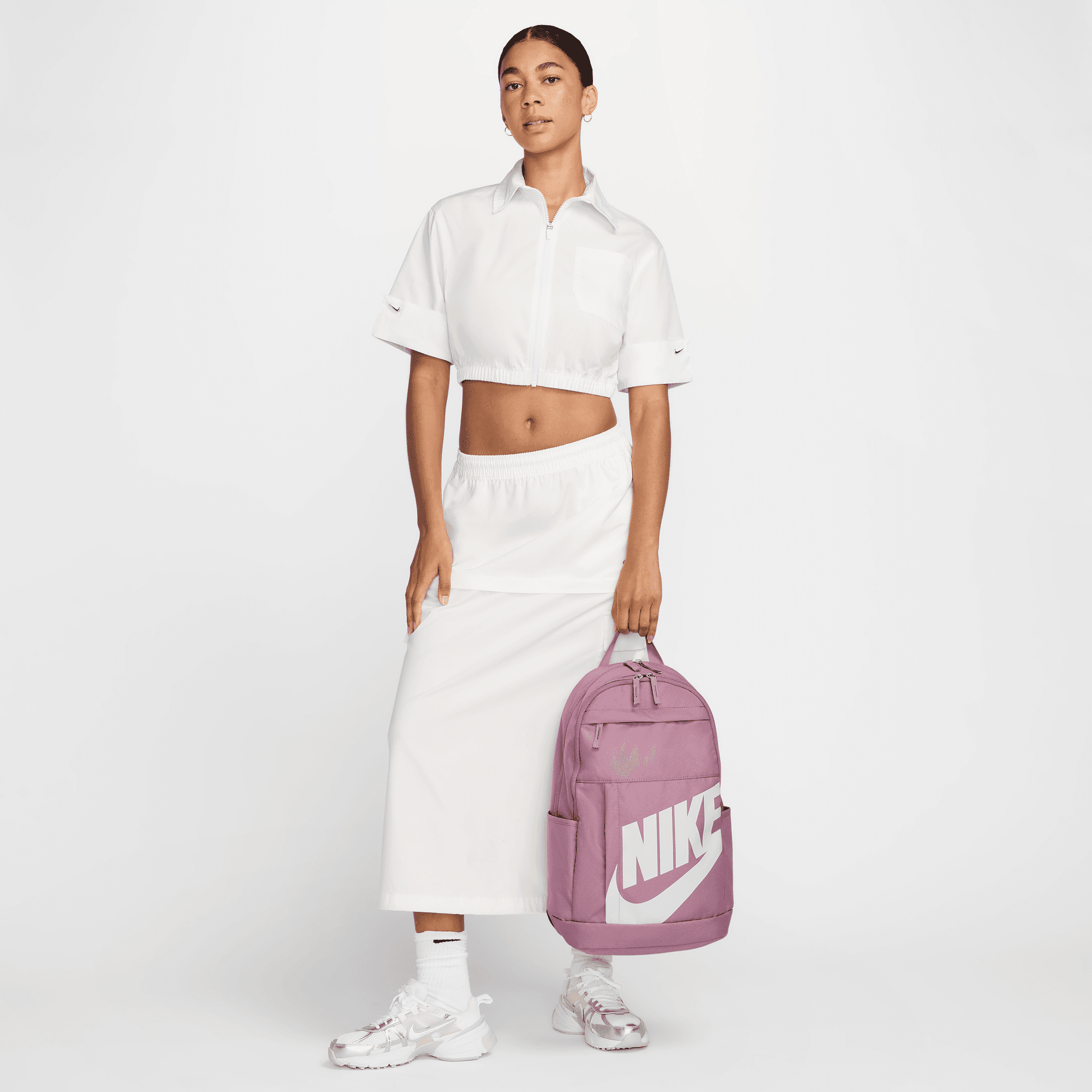 Nike elemental backpack white sales