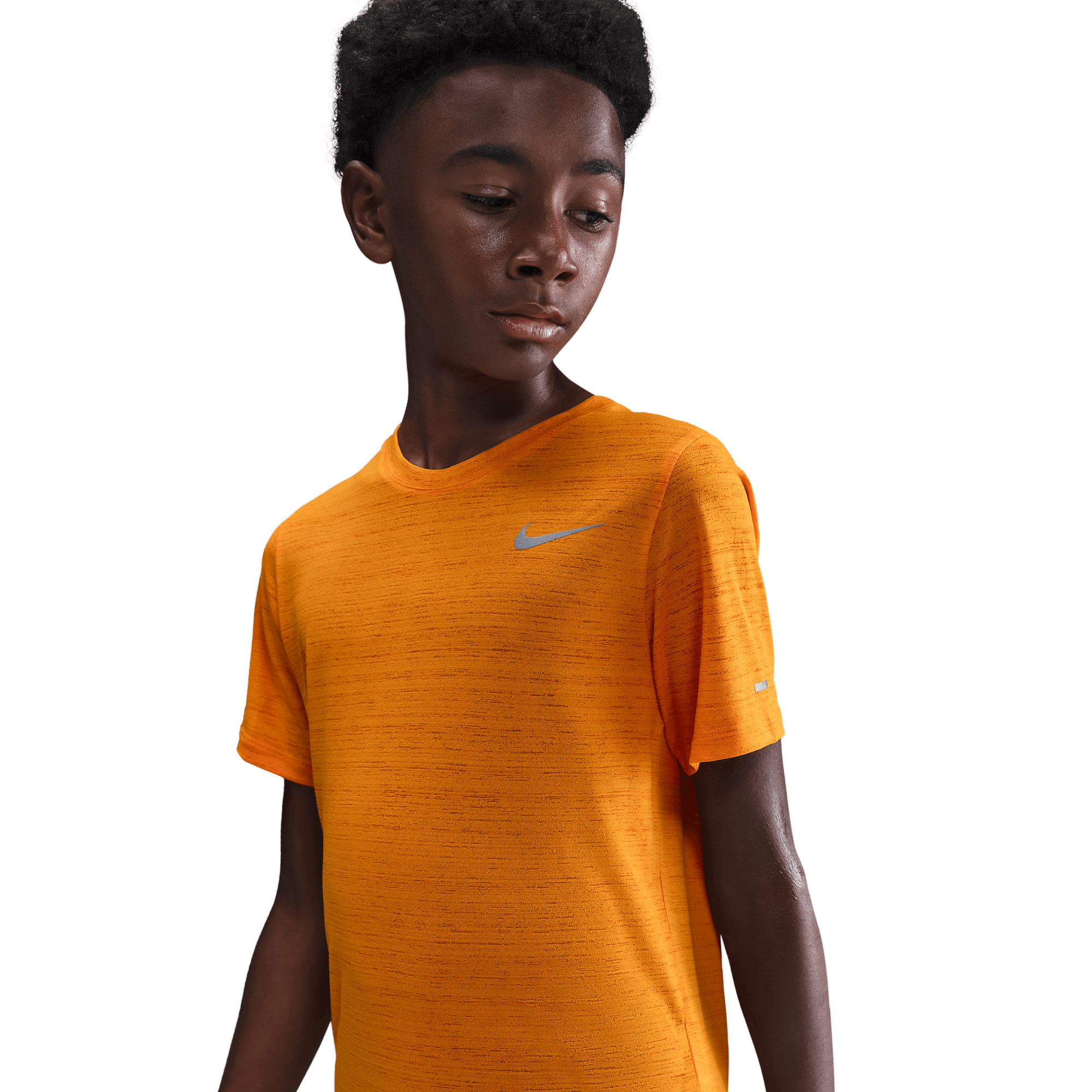 NIKE DRI-FIT MILER BIG KIDS' (BOYS') TRAINING TOP