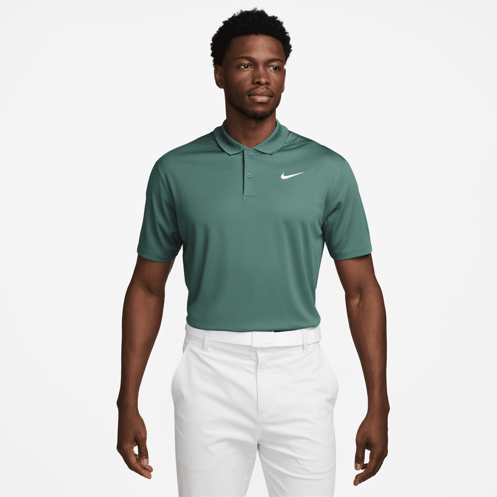 NIKE DRI-FIT VICTORY MEN'S GOLF POLO BICOASTAL/WHITE – Park Access