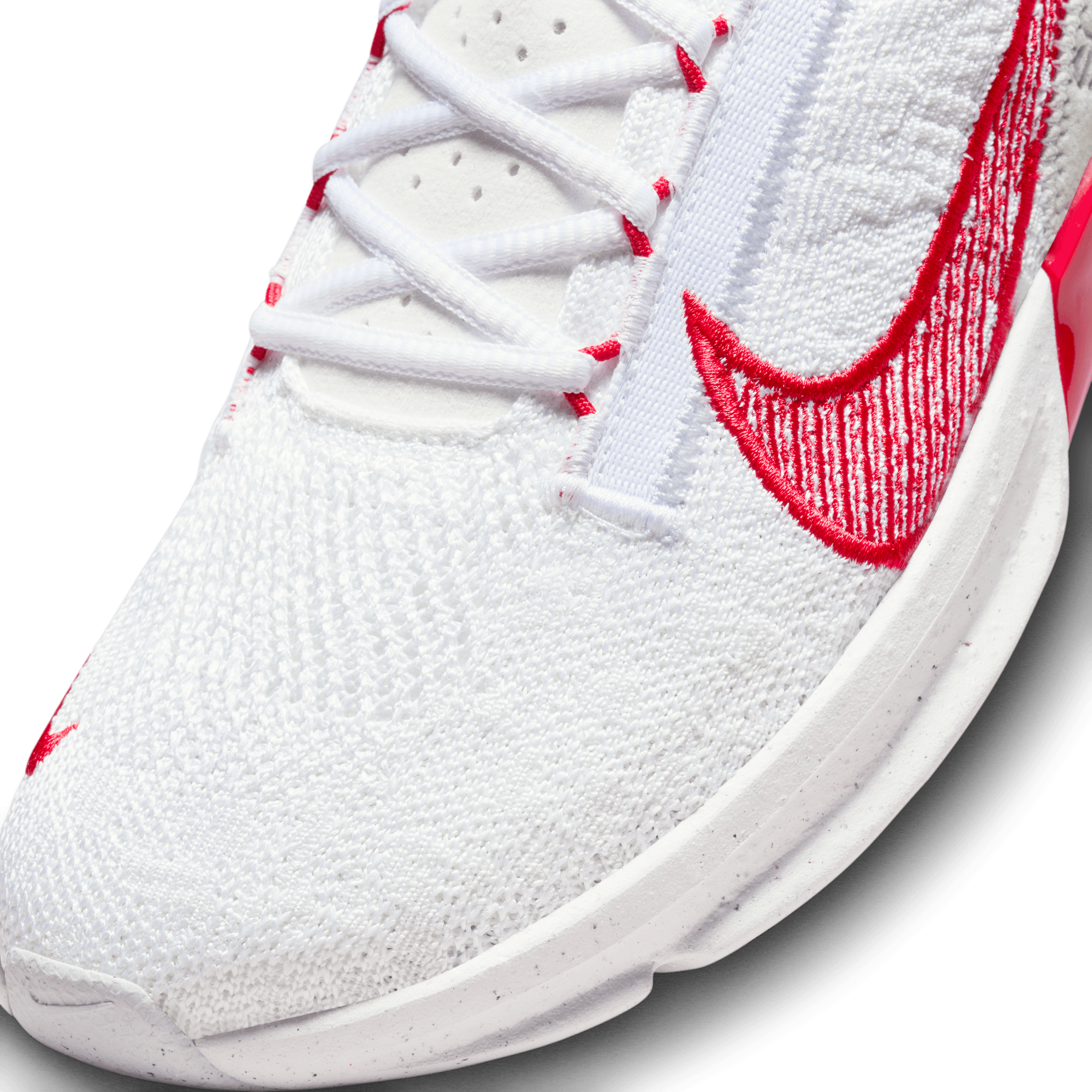 Red hot sale workout shoes