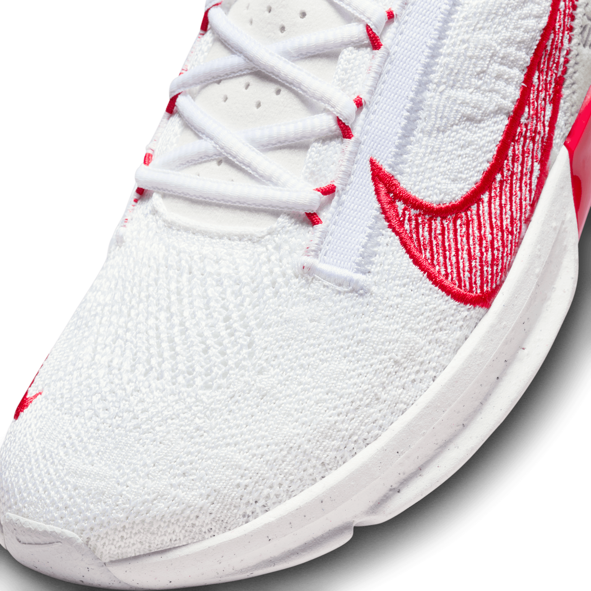 Red 2025 workout shoes