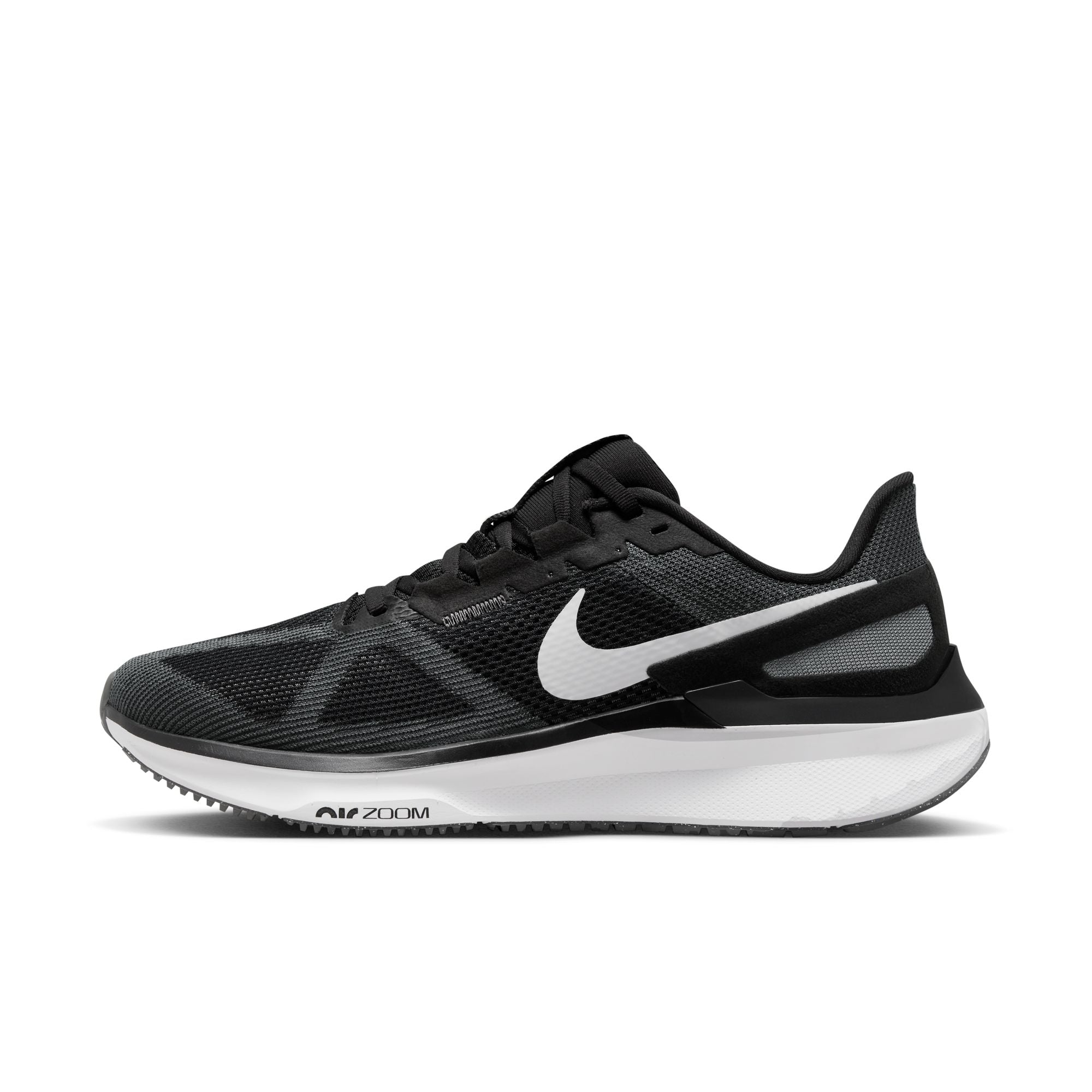 NIKE STRUCTURE 25 MEN'S ROAD RUNNING SHOES BLACK/WHITE-IRON GREY – Park ...