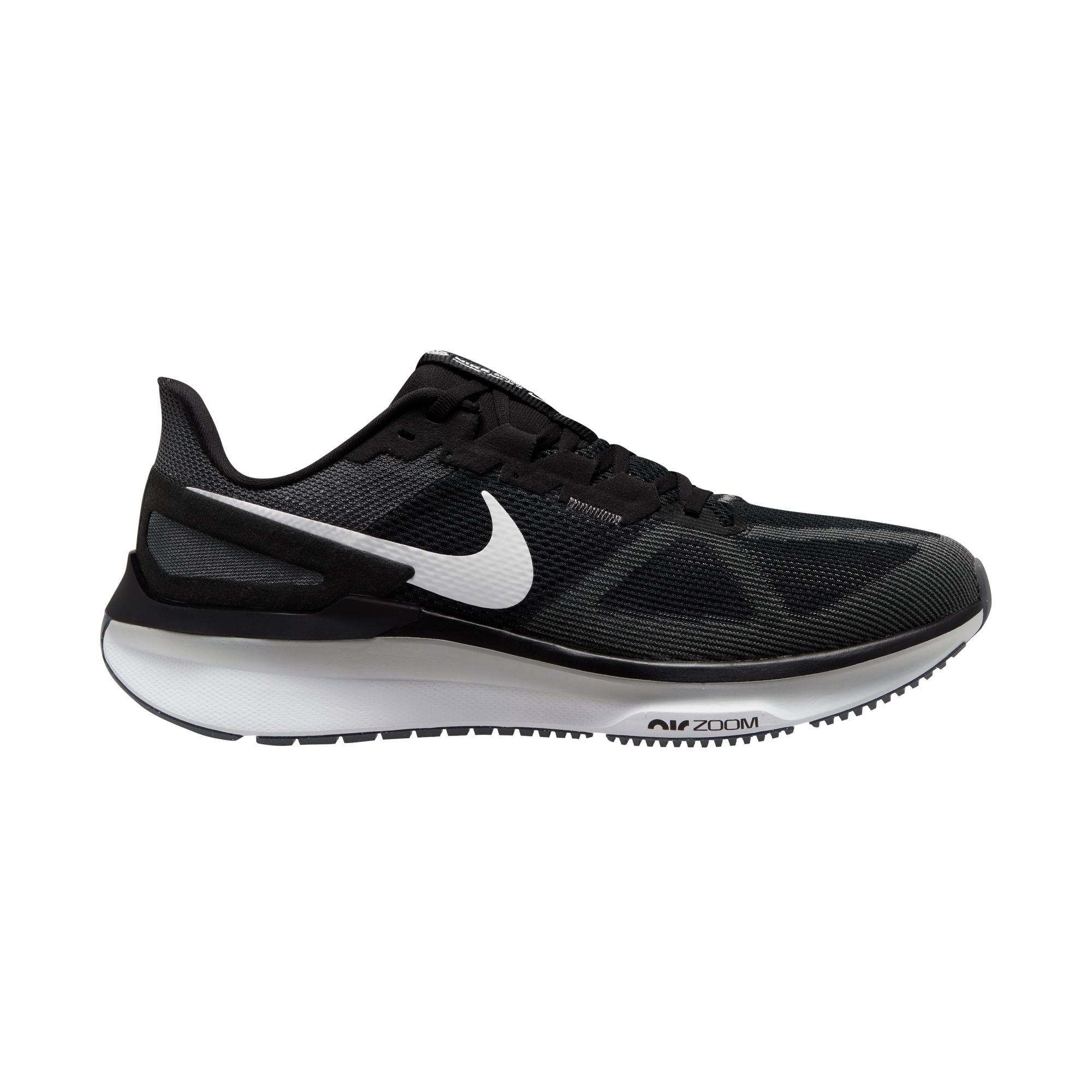 NIKE STRUCTURE 25 MEN'S ROAD RUNNING SHOES BLACK/WHITE-IRON GREY – Park ...