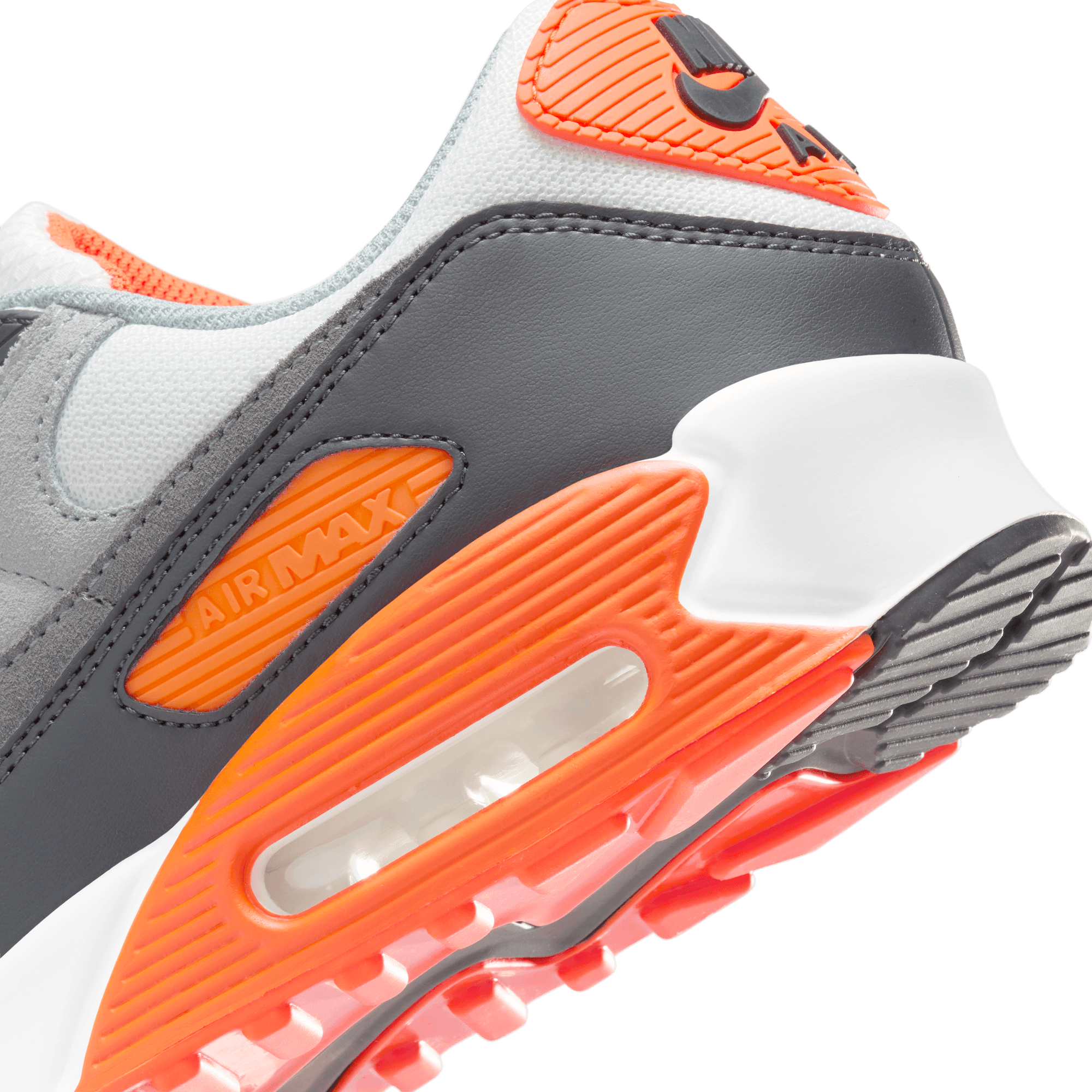 Mens nike grey and orange shoes shop