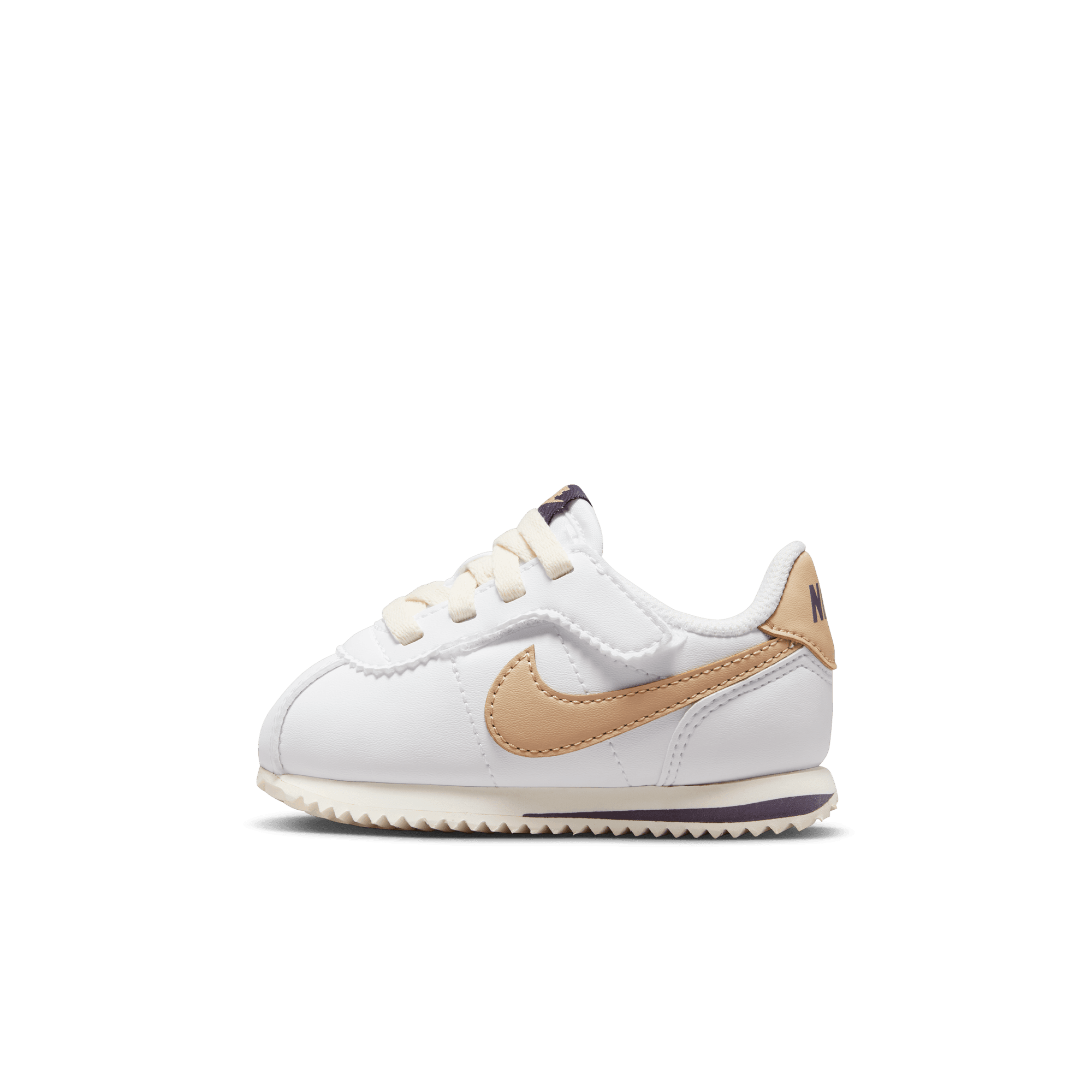 NIKE CORTEZ EASYON BABY TODDLER SHOES WHITE HEMP DARK RAISIN PALE IVORY Park Access