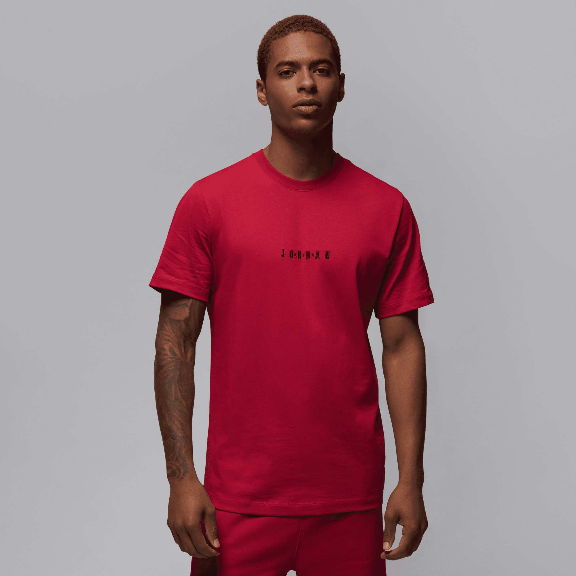 Gym red jordan shirt on sale