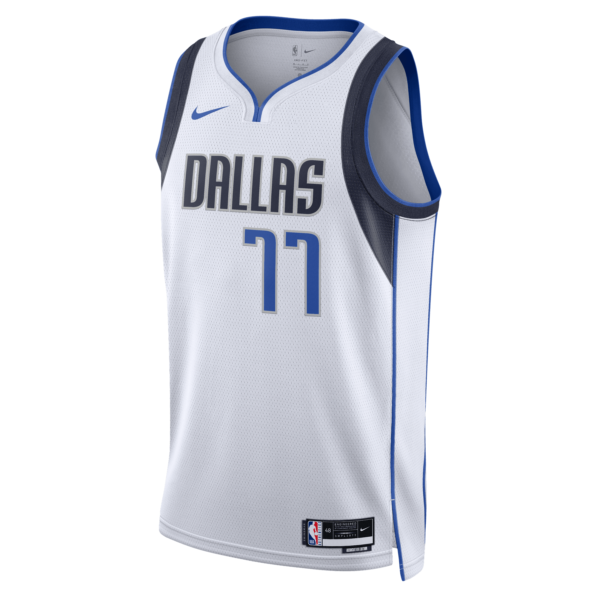 DALLAS MAVERICKS ASSOCIATION EDITION 2022/23 MENS NIKE DRI-FIT NBA SWINGMAN JERSEY