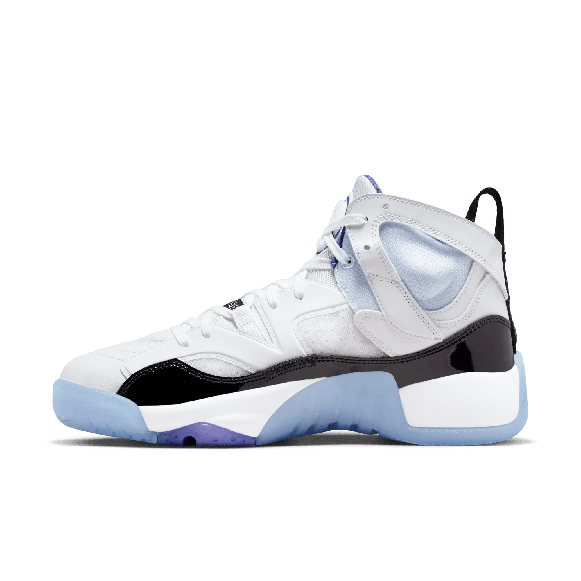 Jordan retro 6 white dark concord black sales