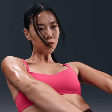 NIKE ZENVY STRAPPY WOMEN'S LIGHT-SUPPORT PADDED SPORTS BRA