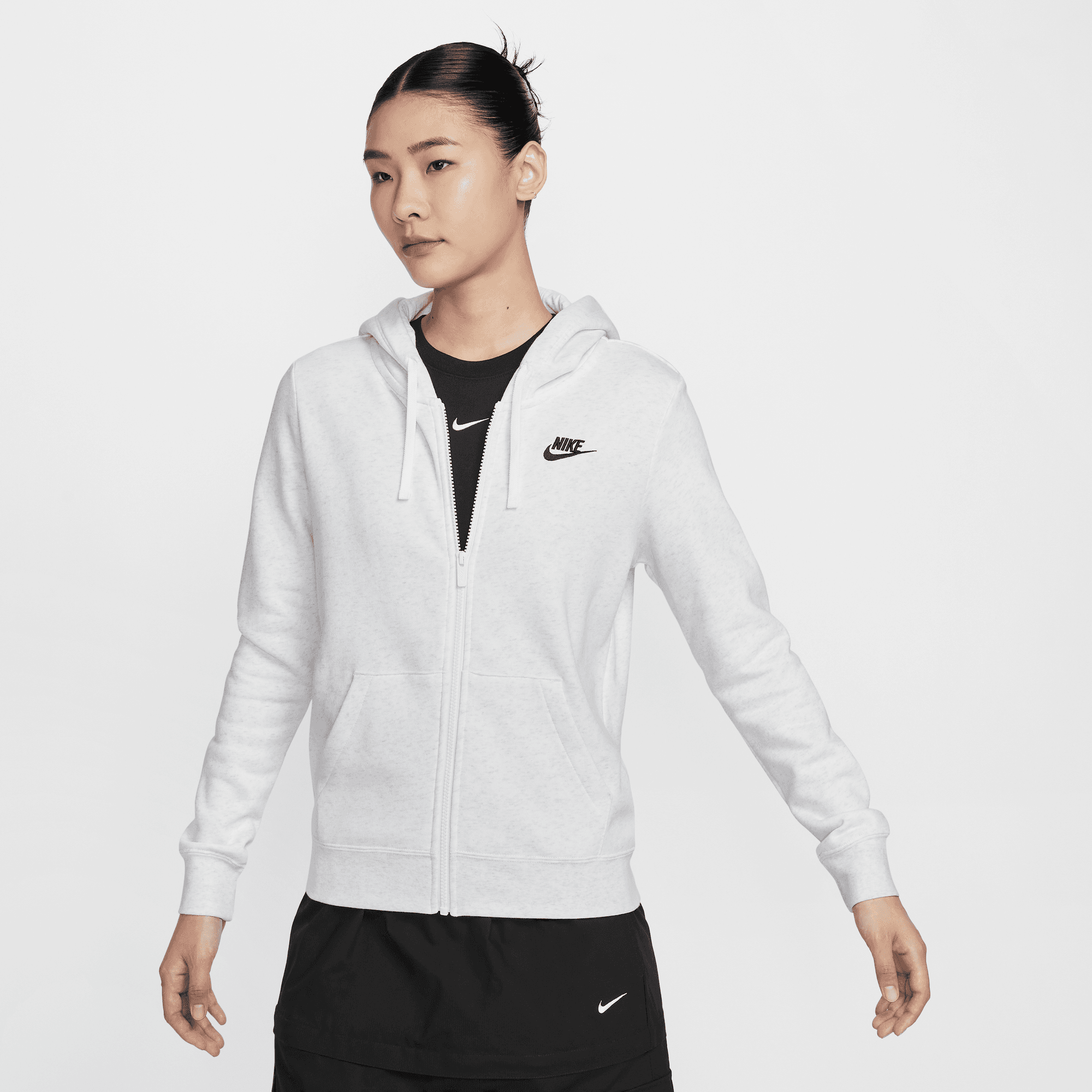 NIKE SPORTSWEAR CLUB FLEECE WOMEN'S FULL-ZIP HOODIE
