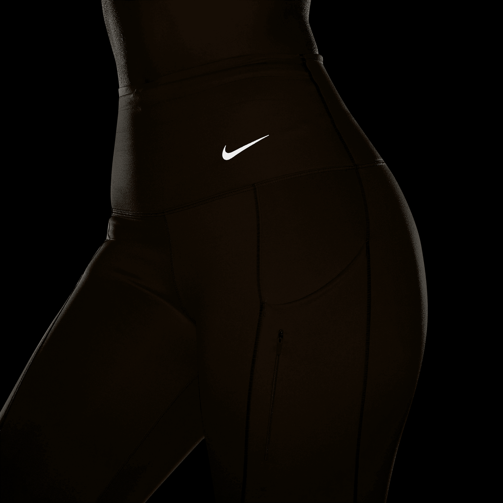 NIKE GO WOMEN'S FIRM-SUPPORT HIGH-WAISTED CROPPED LEGGINGS WITH POCKETS  BLACK/BLACK – Park Access
