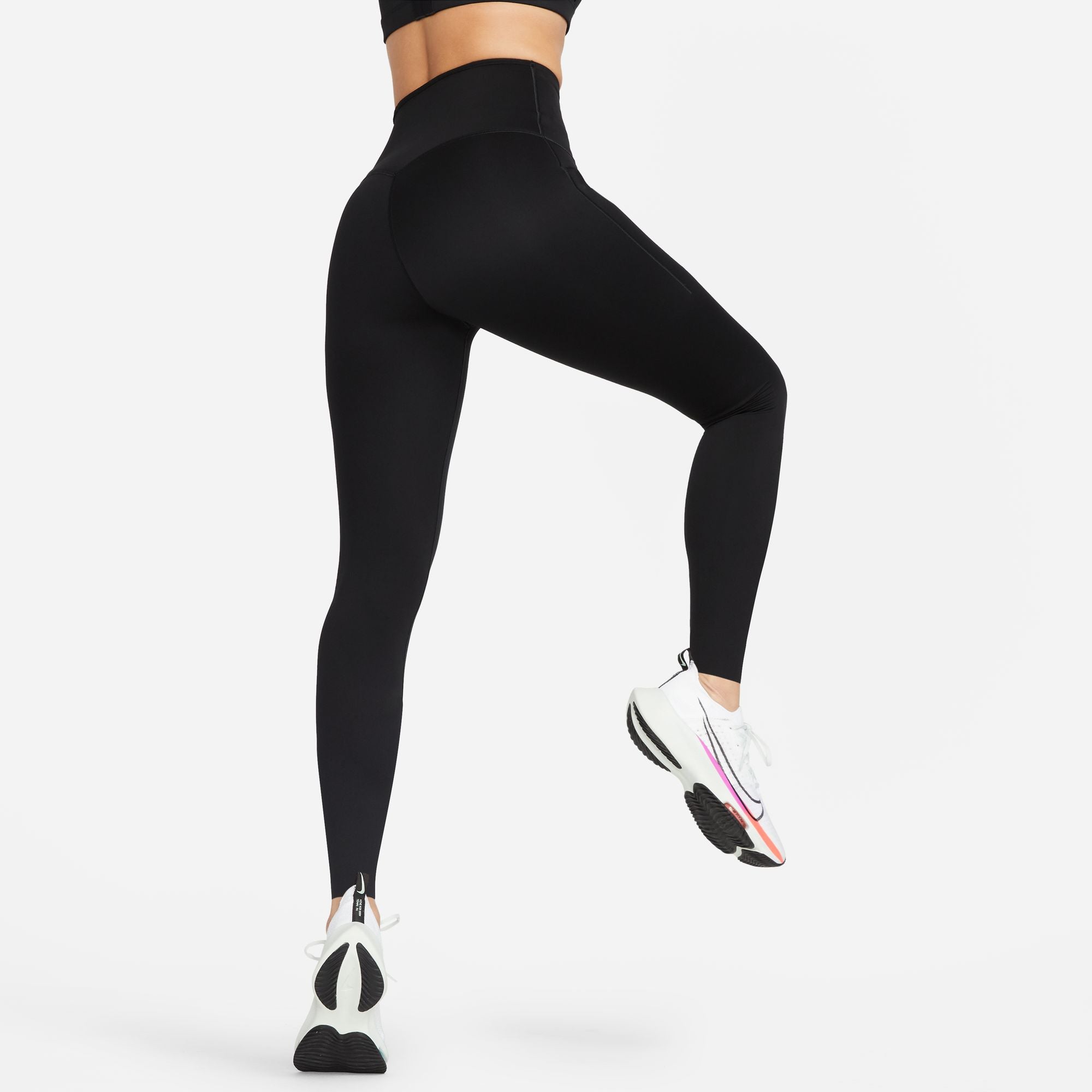 NIKE GO WOMEN'S  FIRM-SUPPORT HIGH-WAISTED LEGGINGS WITH POCKETS