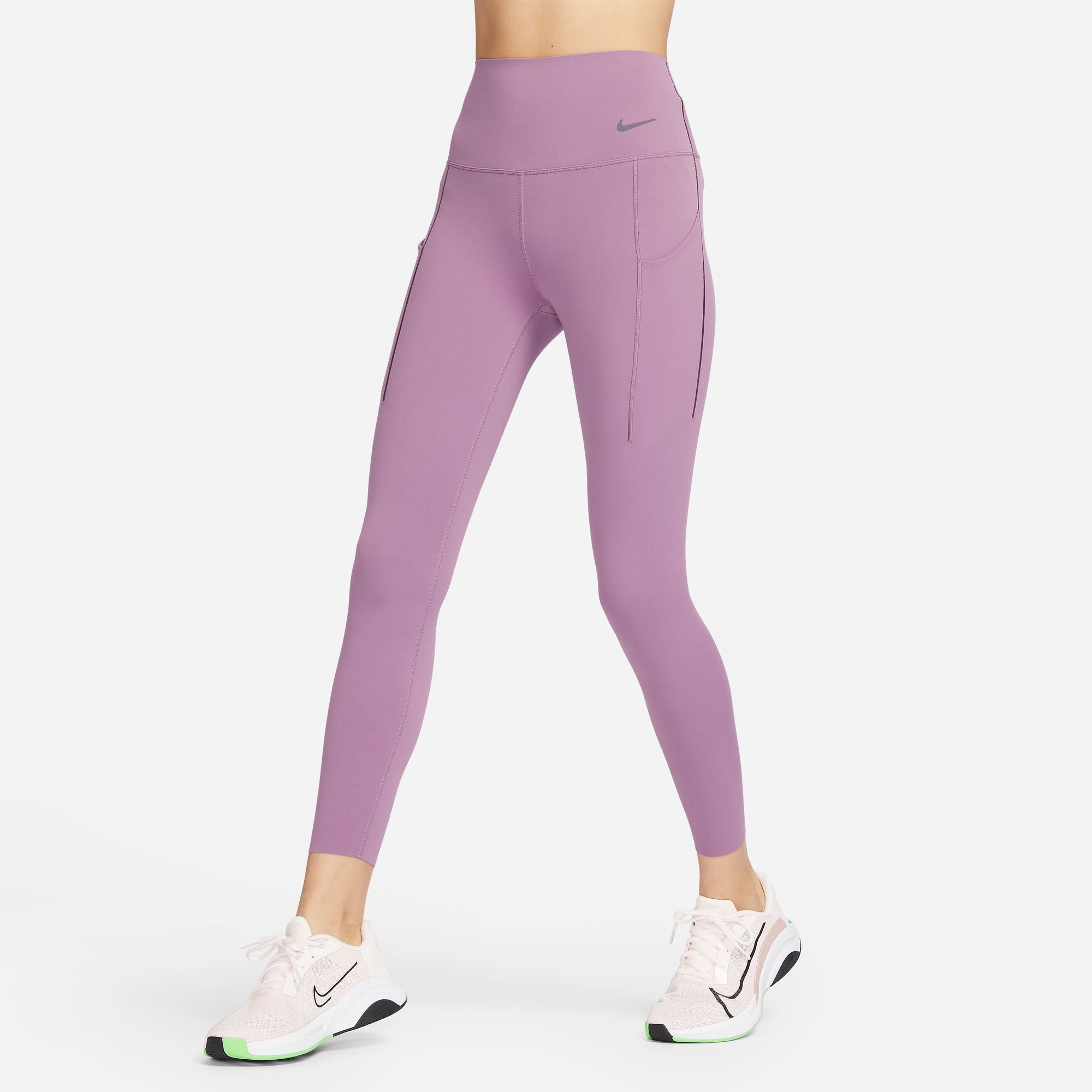 NIKE UNIVERSA WOMEN'S MEDIUM-SUPPORT HIGH-WAISTED 7/8 LEGGINGS WITH PO –  Park Access