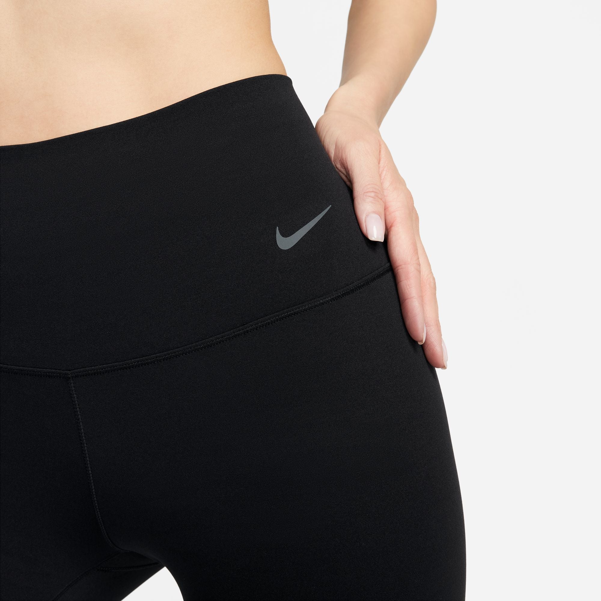 Nike DRI FIT Womens Activewear Leggings Pant Drawstring Waist Black Si –  Goodfair