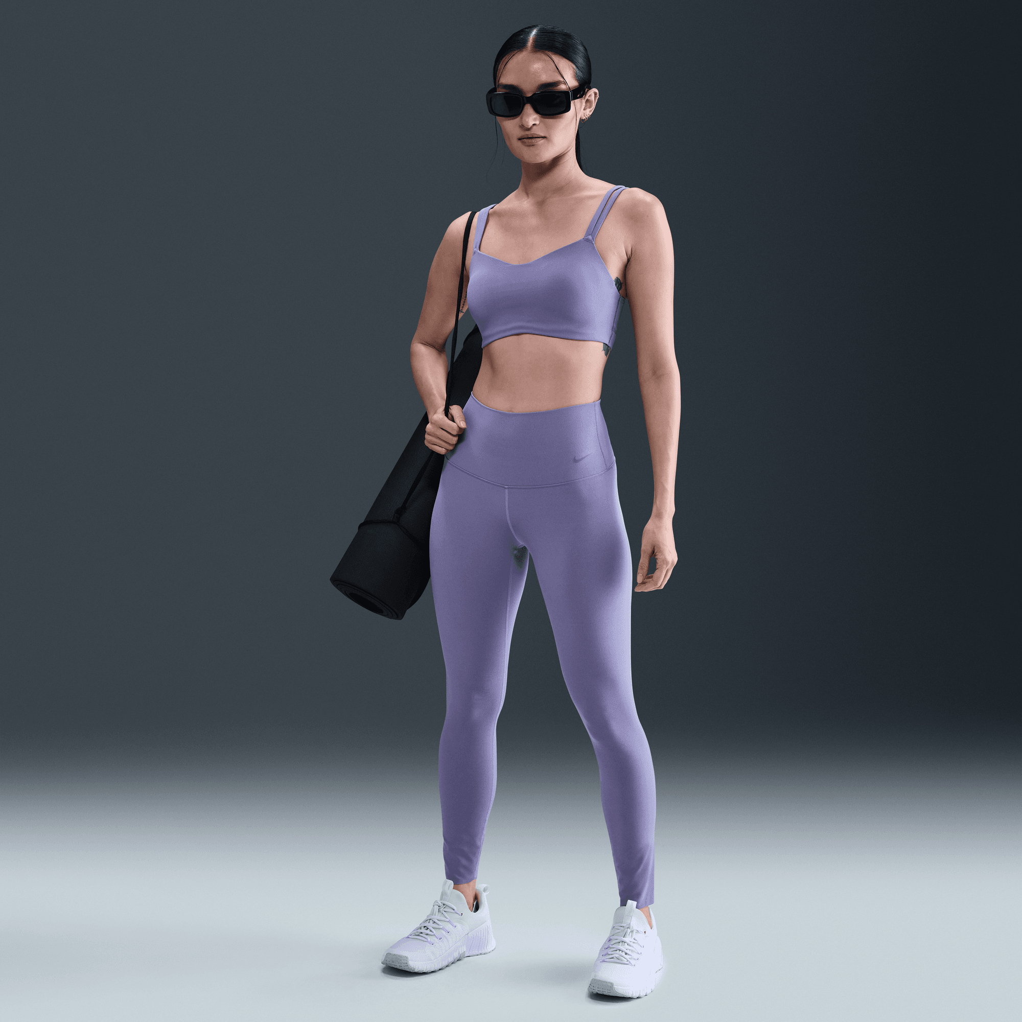 NIKE ZENVY WOMEN'S GENTLE-SUPPORT HIGH-WAISTED FULL-LENGTH LEGGINGS