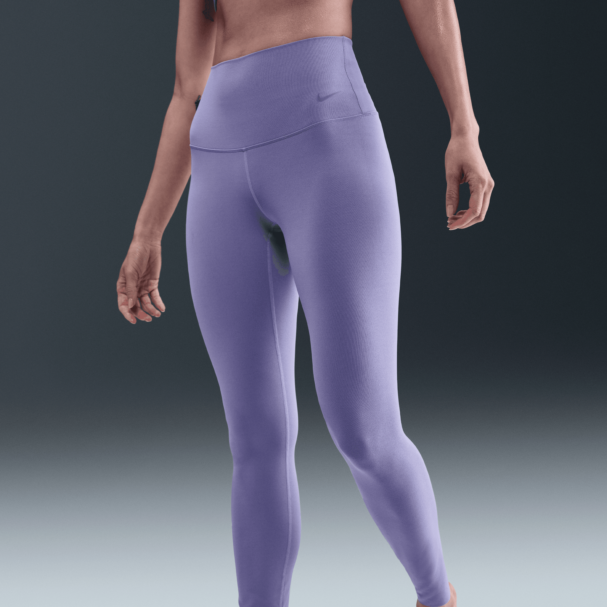 NIKE ZENVY WOMEN'S GENTLE-SUPPORT HIGH-WAISTED FULL-LENGTH LEGGINGS