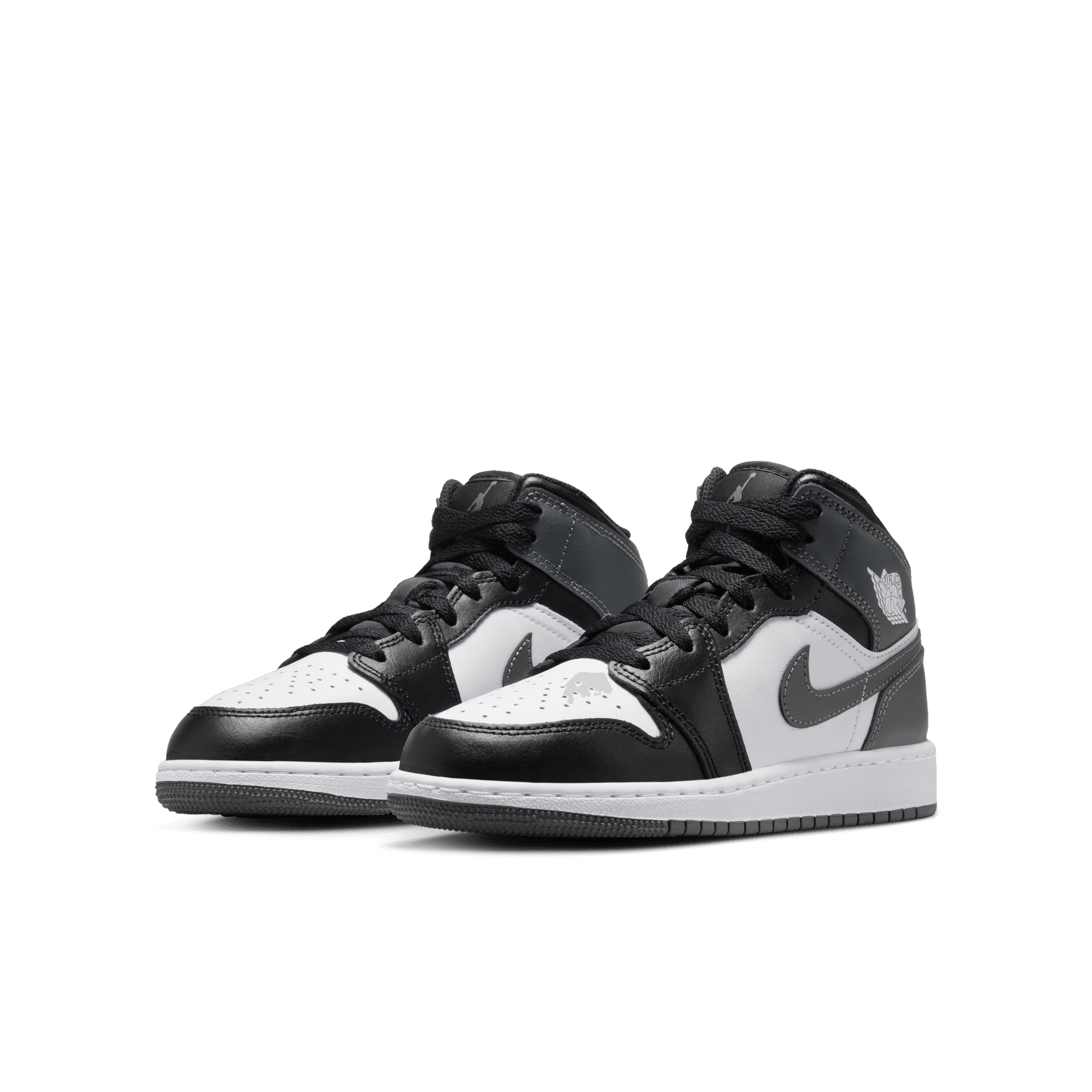 AIR JORDAN 1 MID BIG KIDS SHOES