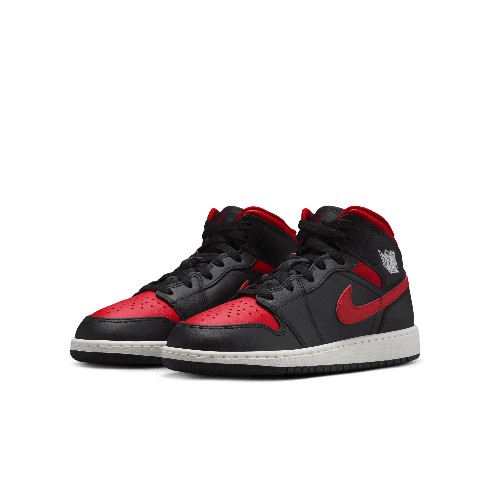 AIR JORDAN 1 MID BIG KIDS' SHOES