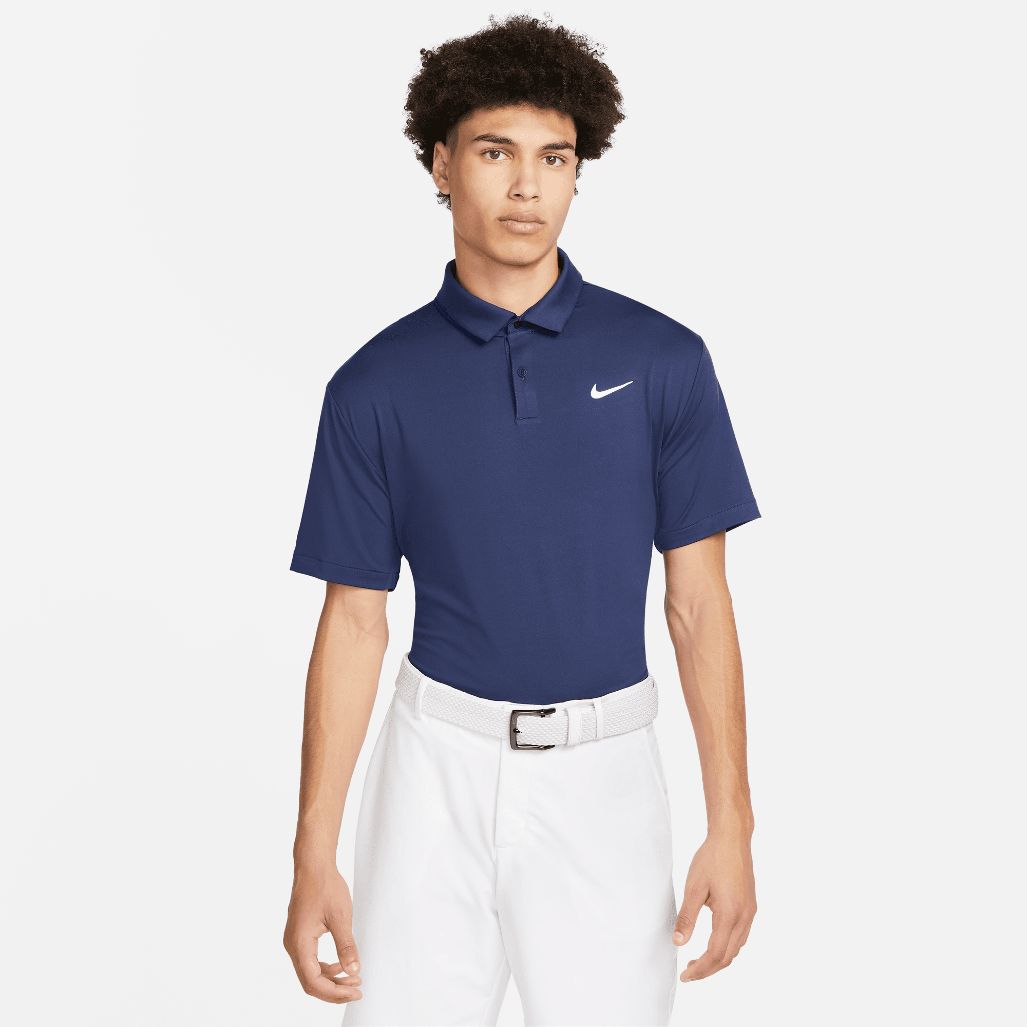 NIKE DRI-FIT MEN'S SOLID GOLF POLO