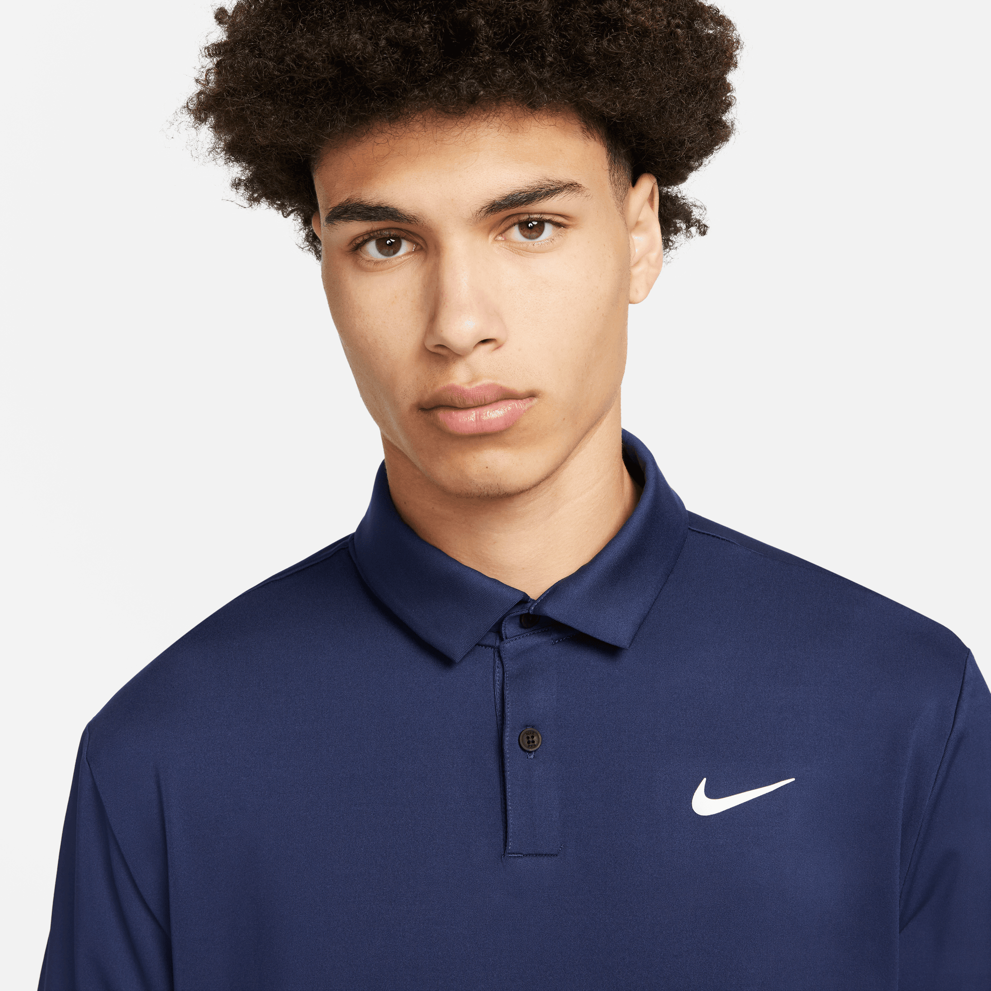 NIKE DRI-FIT MEN'S SOLID GOLF POLO