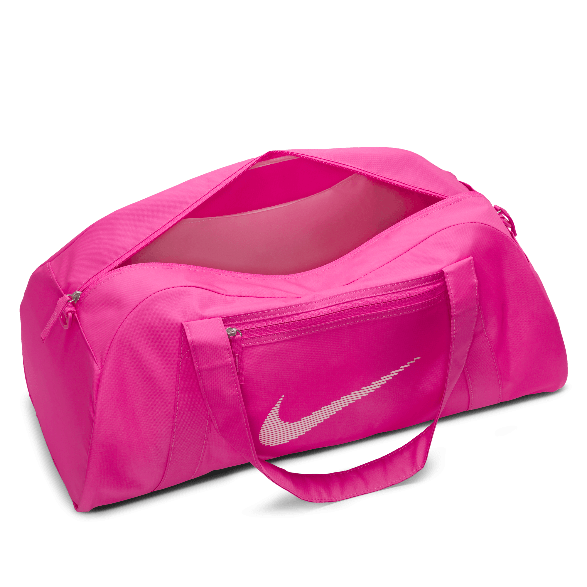 Nike duffel top bag pink