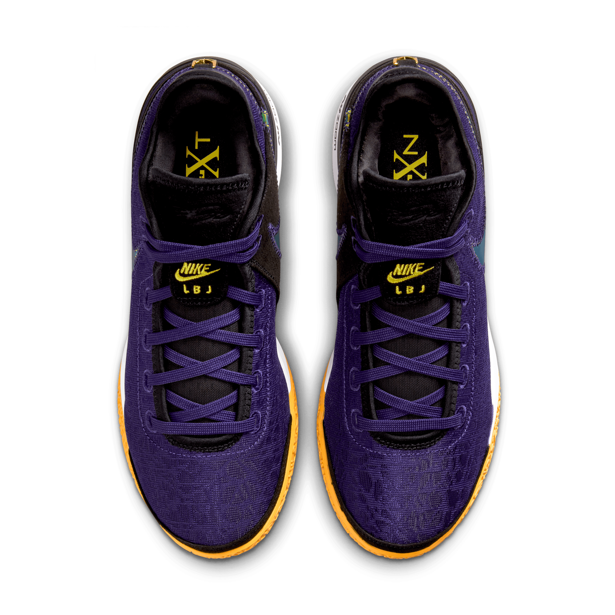 Nike air force sales 27 black court purple