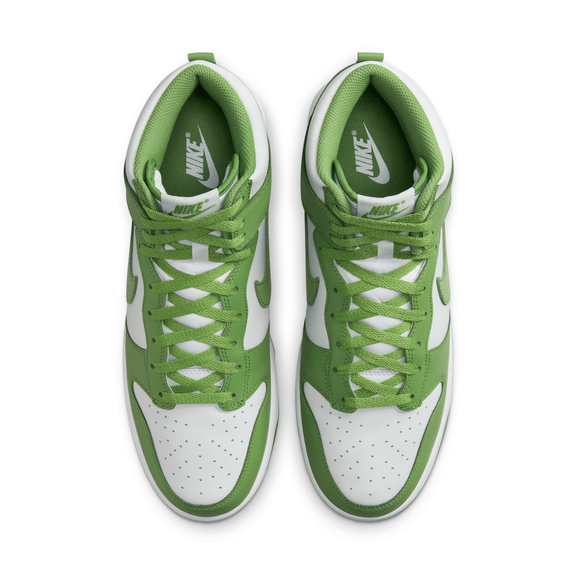 NIKE DUNK HIGH RETRO MEN'S SHOES WHITE/CHLOROPHYLL-WHITE – Park Access