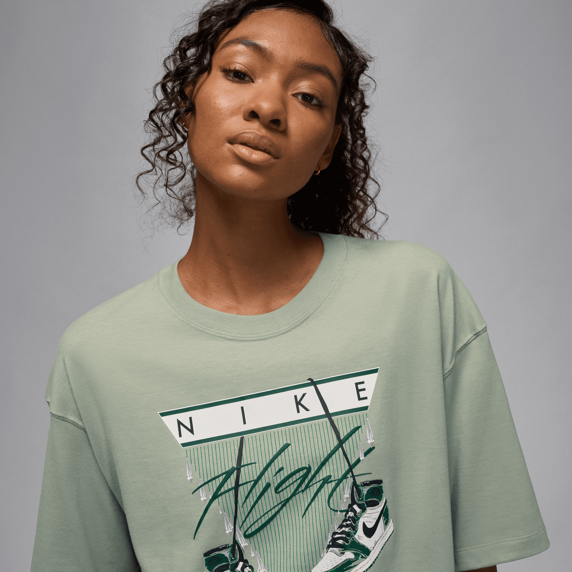 JORDAN FLIGHT WOMEN'S OVERSIZED T-SHIRT