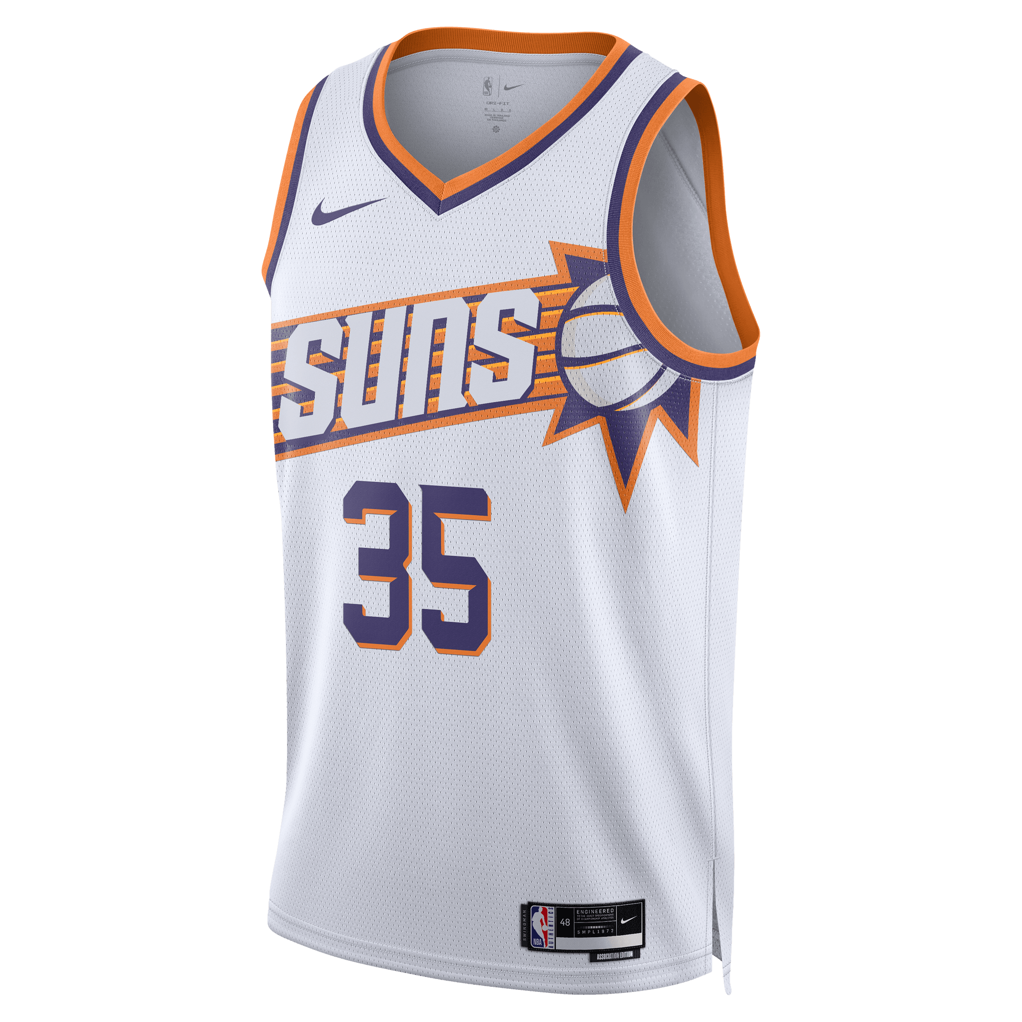 PHOENIX SUNS ASSOCIATION EDITION 2023/24 NIKE DRI-FIT NBA SWINGMAN JERSEY