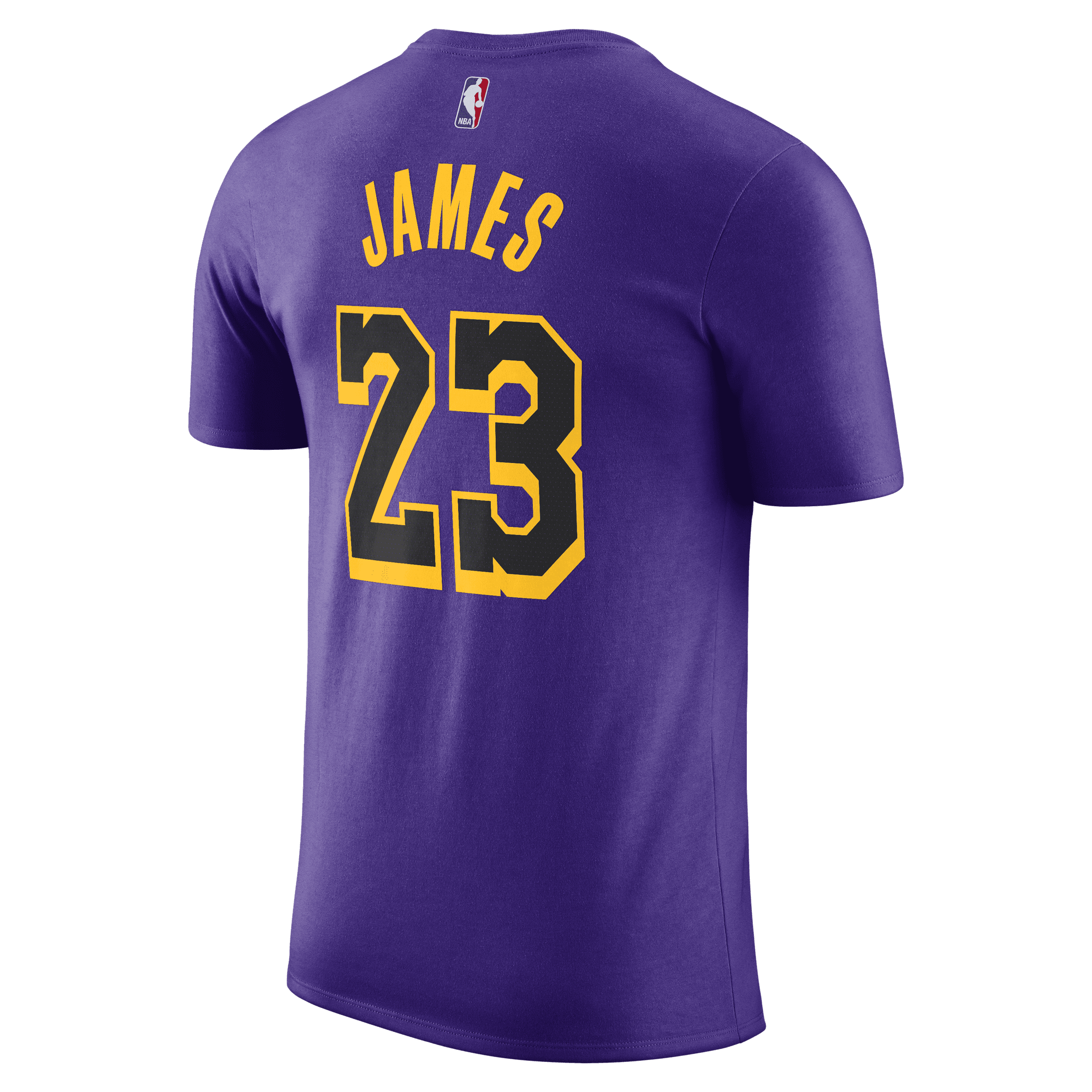 LOS ANGELES LAKERS STATEMENT EDITION MEN'S JORDAN NBA T-SHIRT