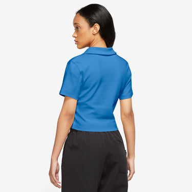 NIKE SPORTSWEAR ESSENTIAL WOMEN'S SHORT-SLEEVE POLO TOP