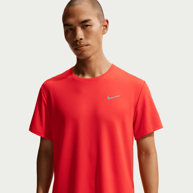 NIKE DRI-FIT UV MILER MEN'S SHORT-SLEEVE RUNNING TOP