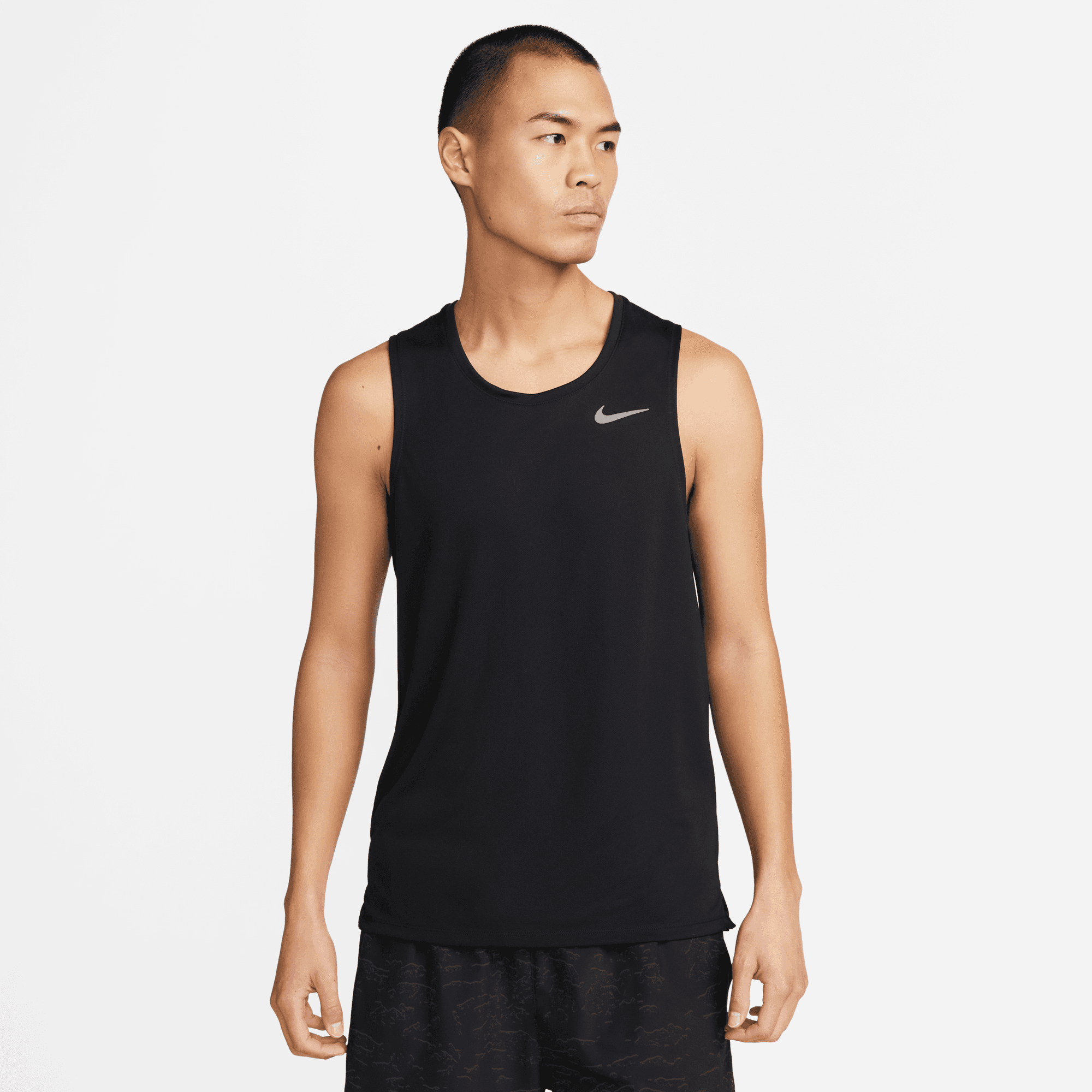NIKE DRI-FIT MILER MEN'S RUNNING  TANK