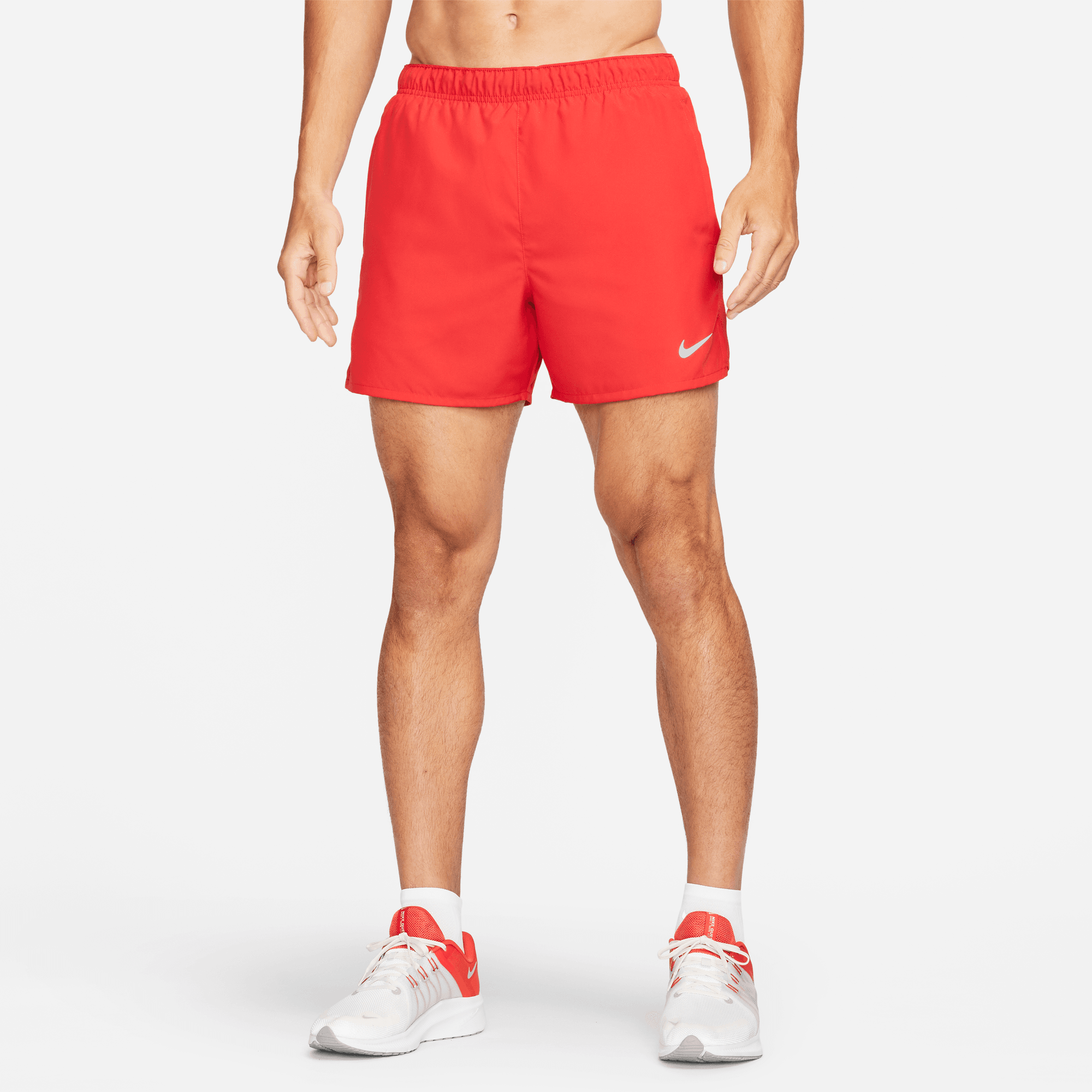 NIKE DRI-FIT CHALLENGER MEN'S 5" BRIEF-LINED VERSATILE SHORTS