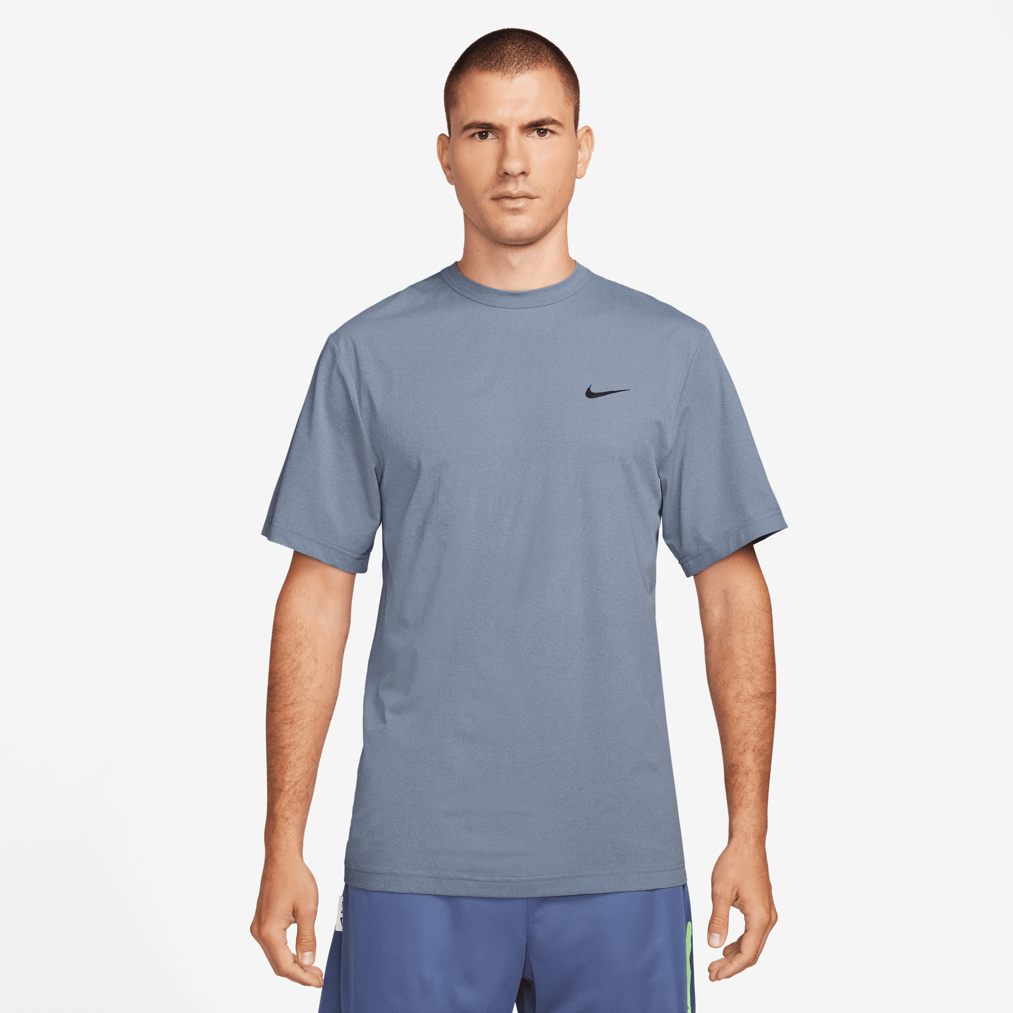 NIKE DRI-FIT UV HYVERSE MEN'S SHORT-SLEEVE FITNESS TOP