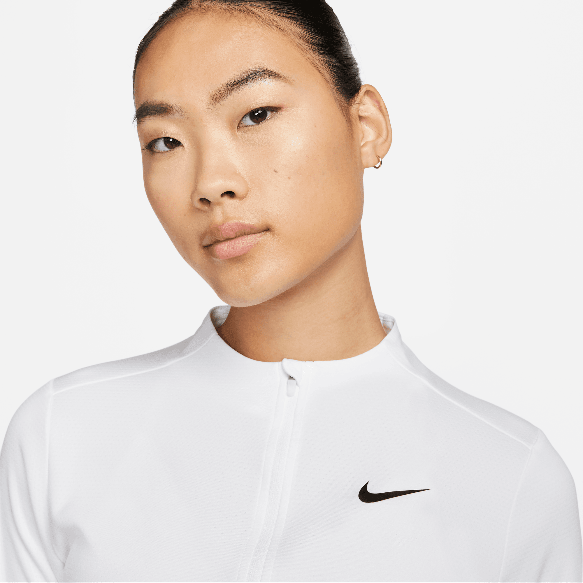 NIKE DRI-FIT UV ADVANTAGE WOMEN'S 1/2-ZIP GOLF TOP