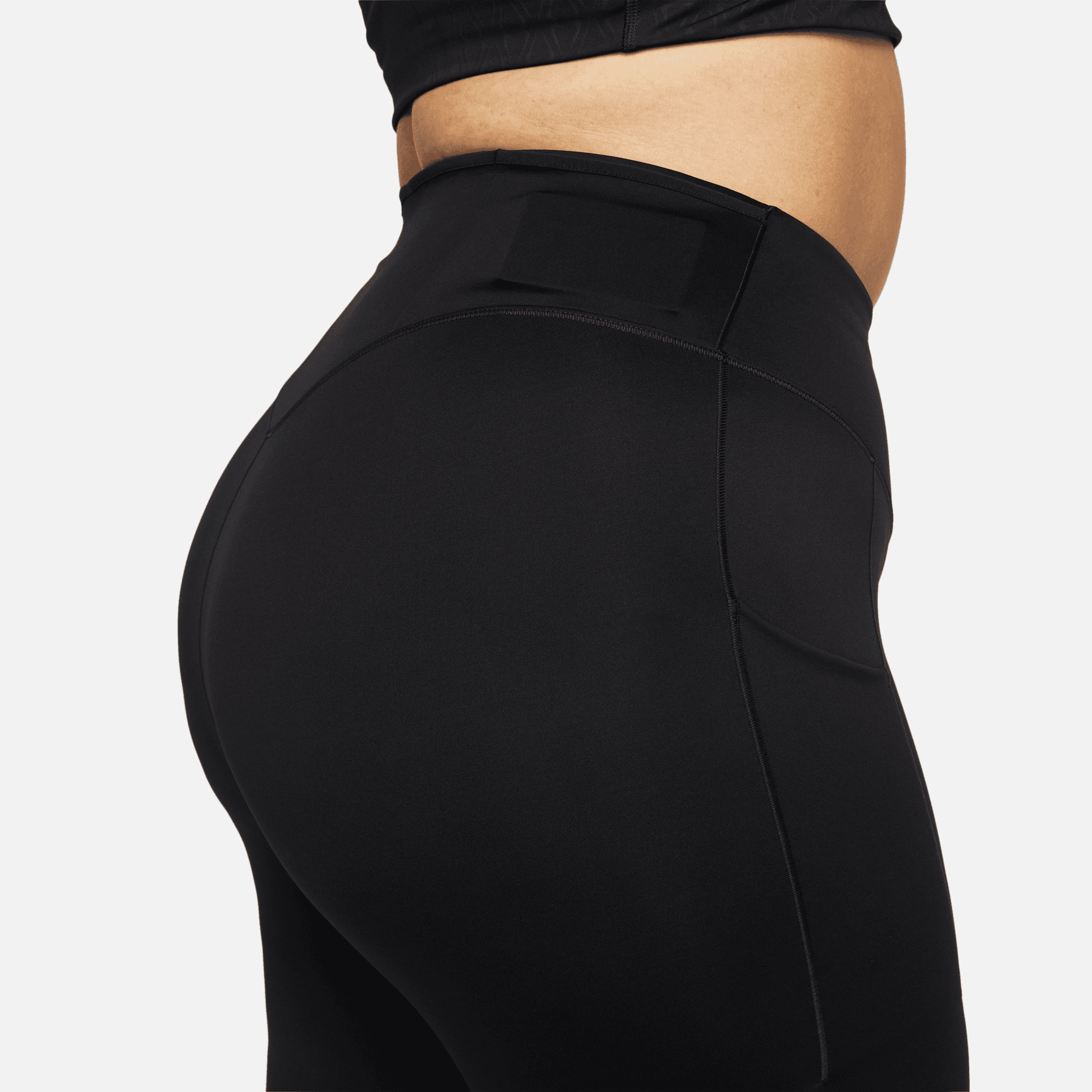 Nike Go Women's Firm-Support High-Waisted 8 Biker Shorts with Pockets  (Plus Size)