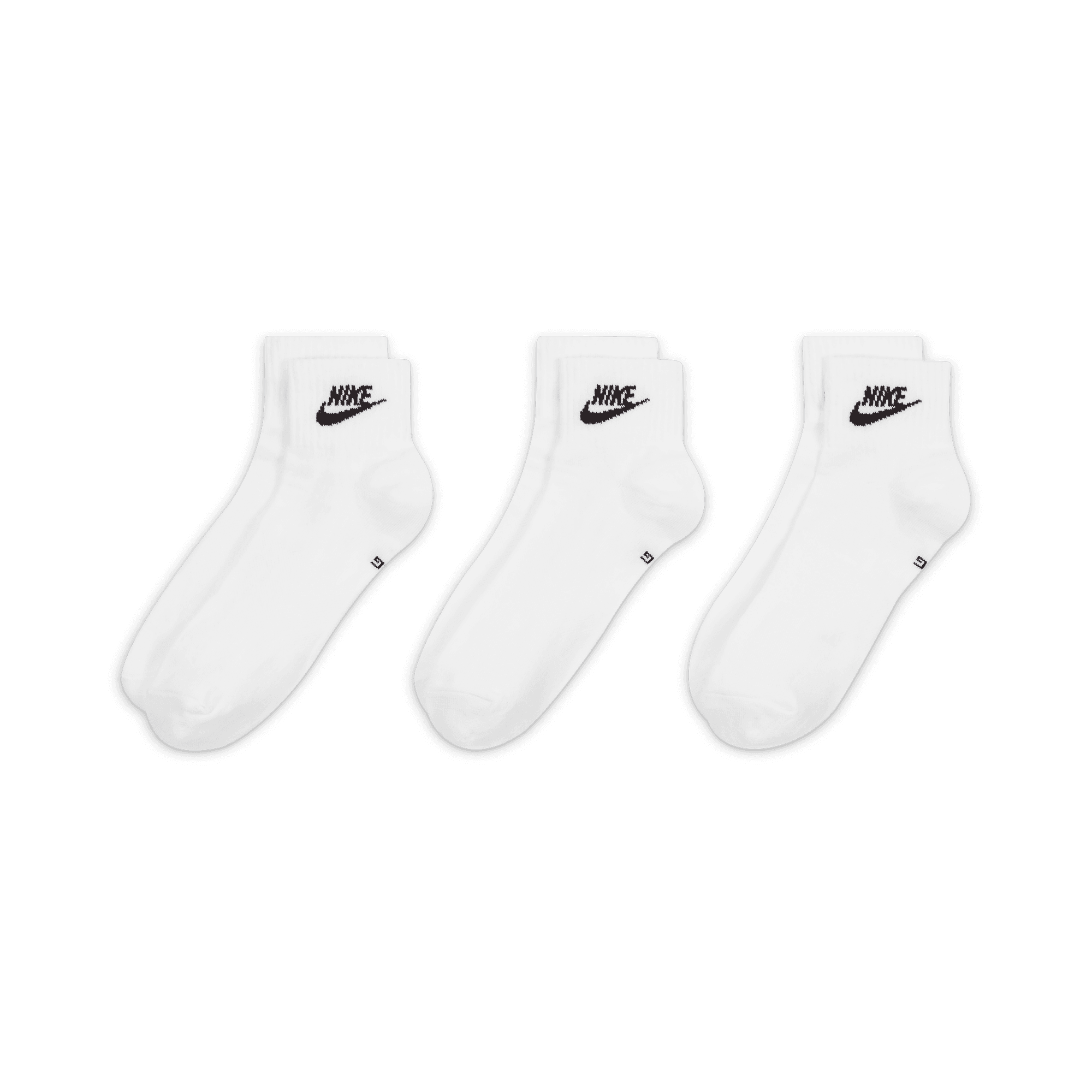 NIKE EVERYDAY ESSENTIAL ANKLE SOCKS (3 PAIRS)