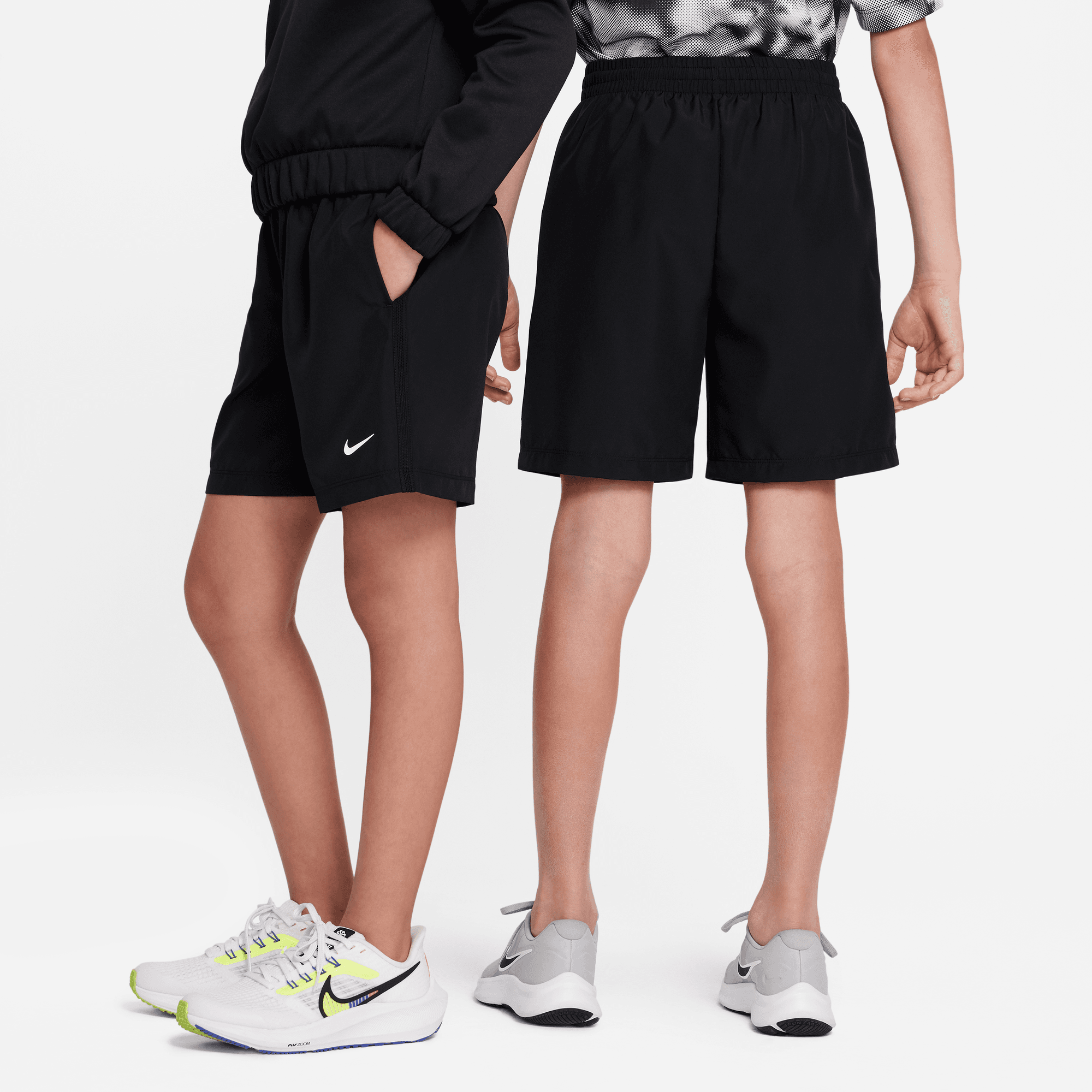 NIKE MULTI BIG KIDS' (BOYS) DRI-FIT TRAINING SHORTS