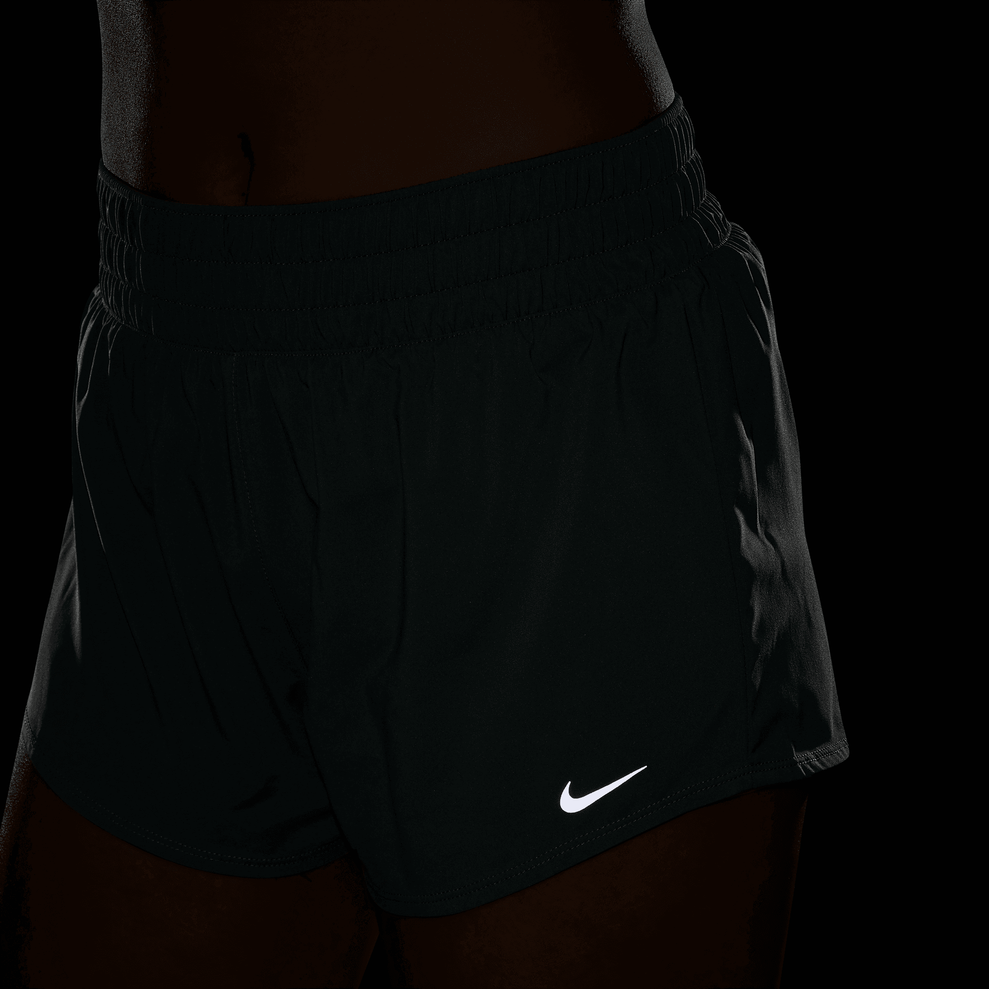 NIKE DRI-FIT ONE WOMEN'S MID-RISE 3" BRIEF-LINED SHORTS