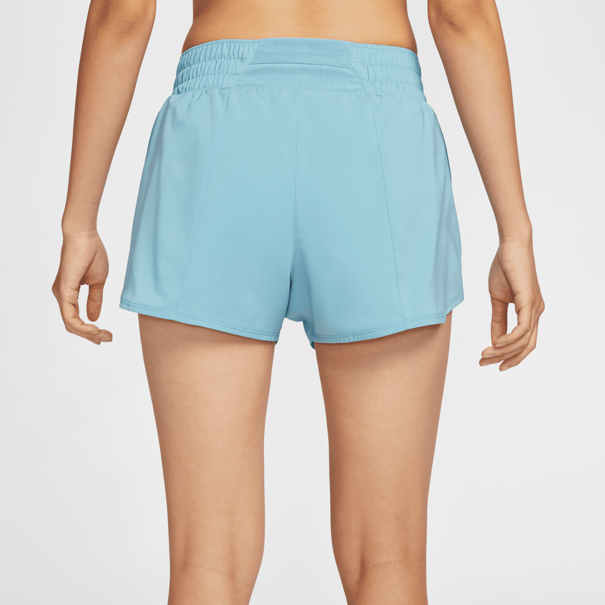 NIKE DRI-FIT ONE WOMEN'S MID-RISE 3" BRIEF-LINED SHORTS