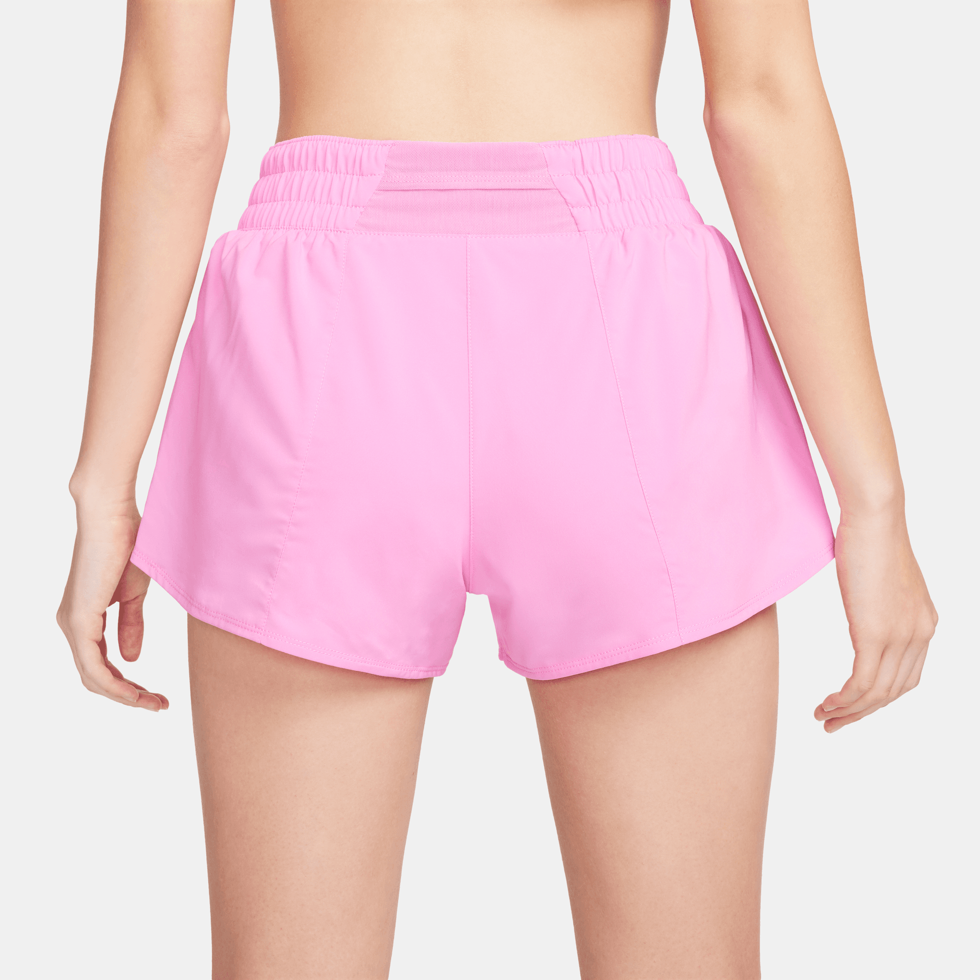 NIKE DRI-FIT ONE WOMEN'S MID-RISE 3" BRIEF-LINED SHORTS