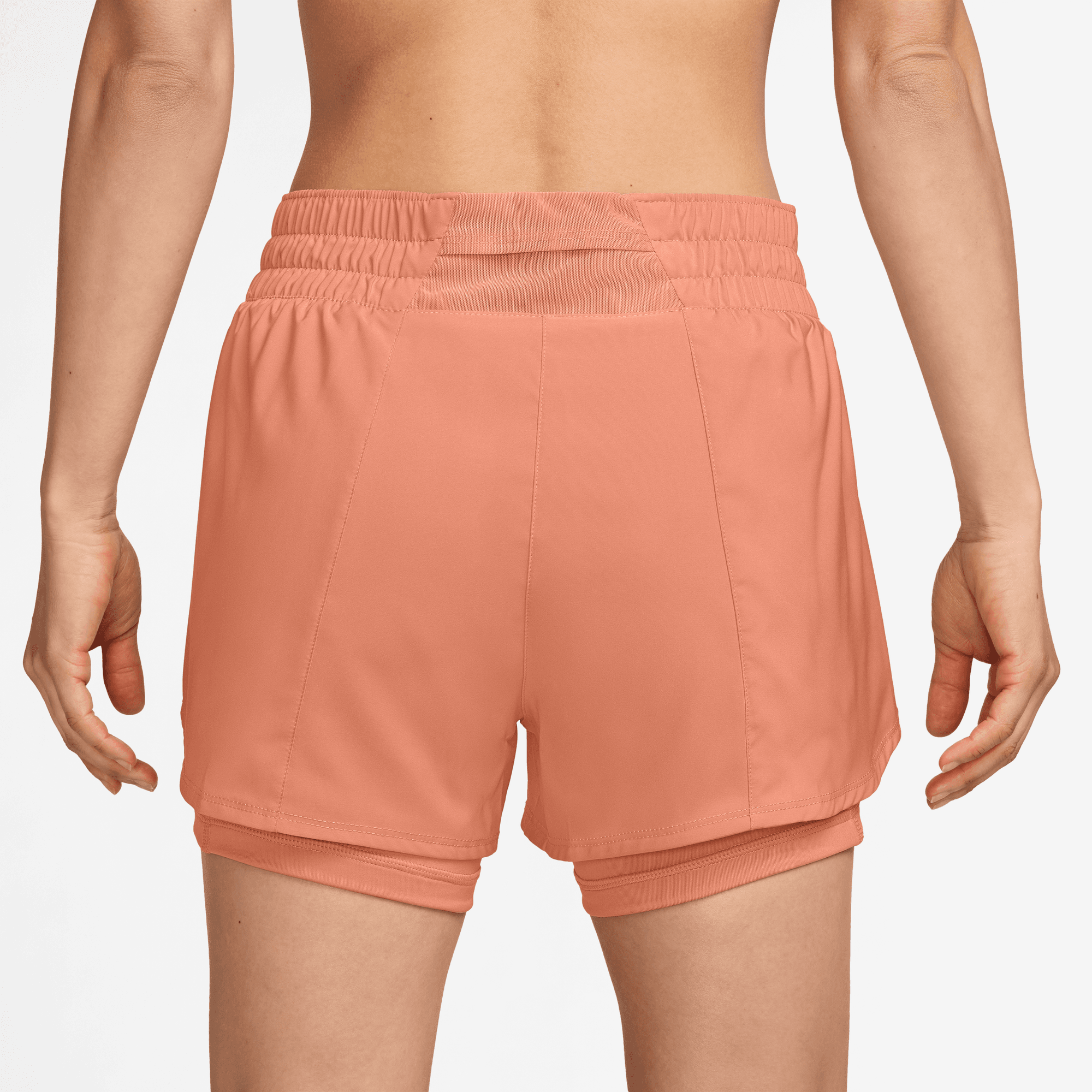 NIKE DRI-FIT ONE WOMEN'S MID-RISE 3" 2-IN-1 SHORTS