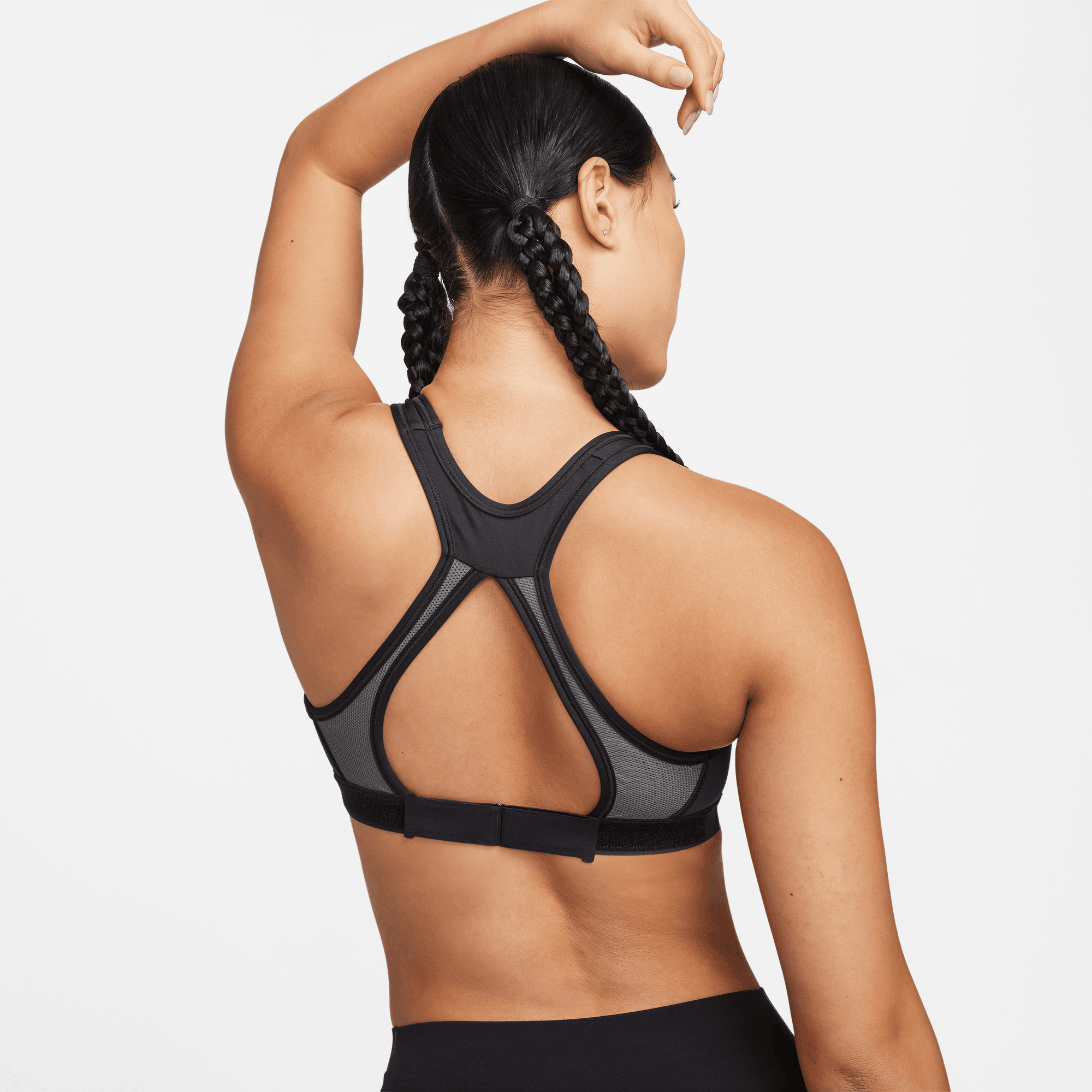 NIKE SWOOSH HIGH SUPPORT WOMEN'S  NON-PADDED ADJUSTABLE SPORTS BRA