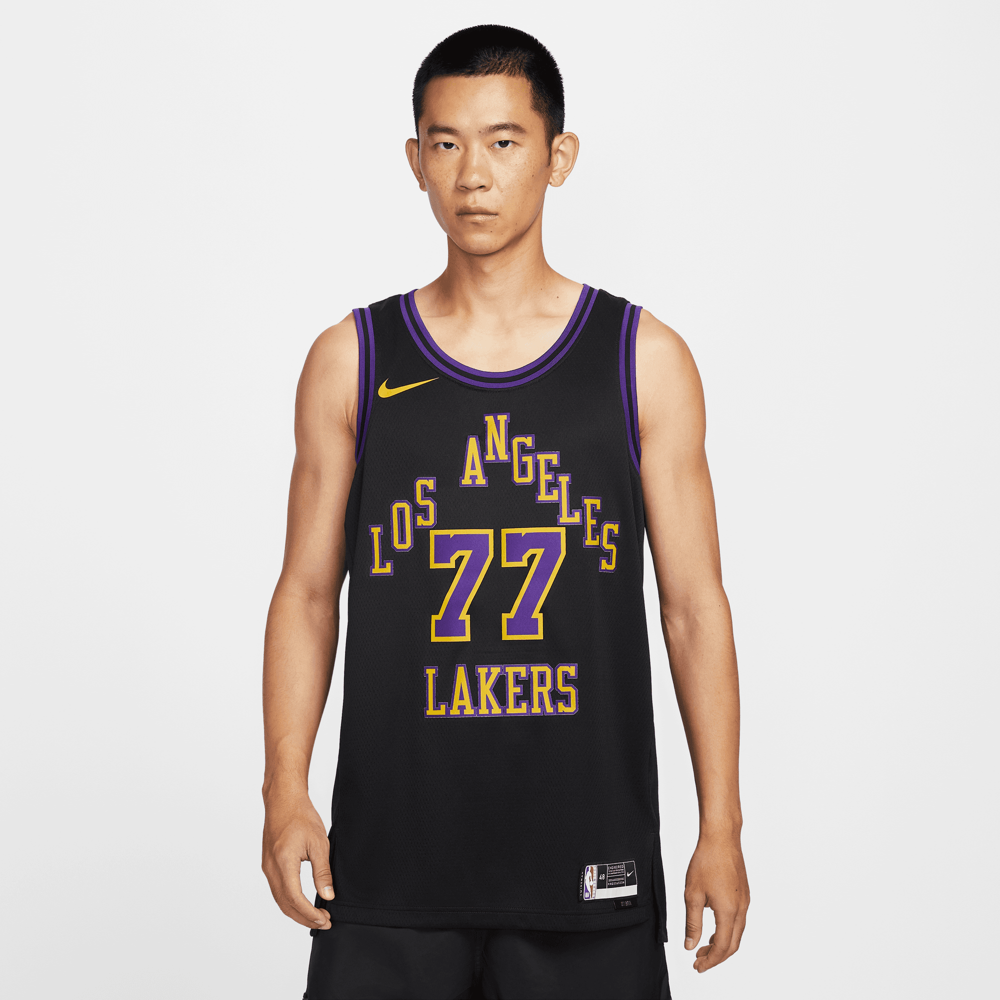 LOS ANGELES LAKERS CITY EDITION 2023/24 MEN'S NIKE DRI-FIT NBA SWINGMAN JERSEY