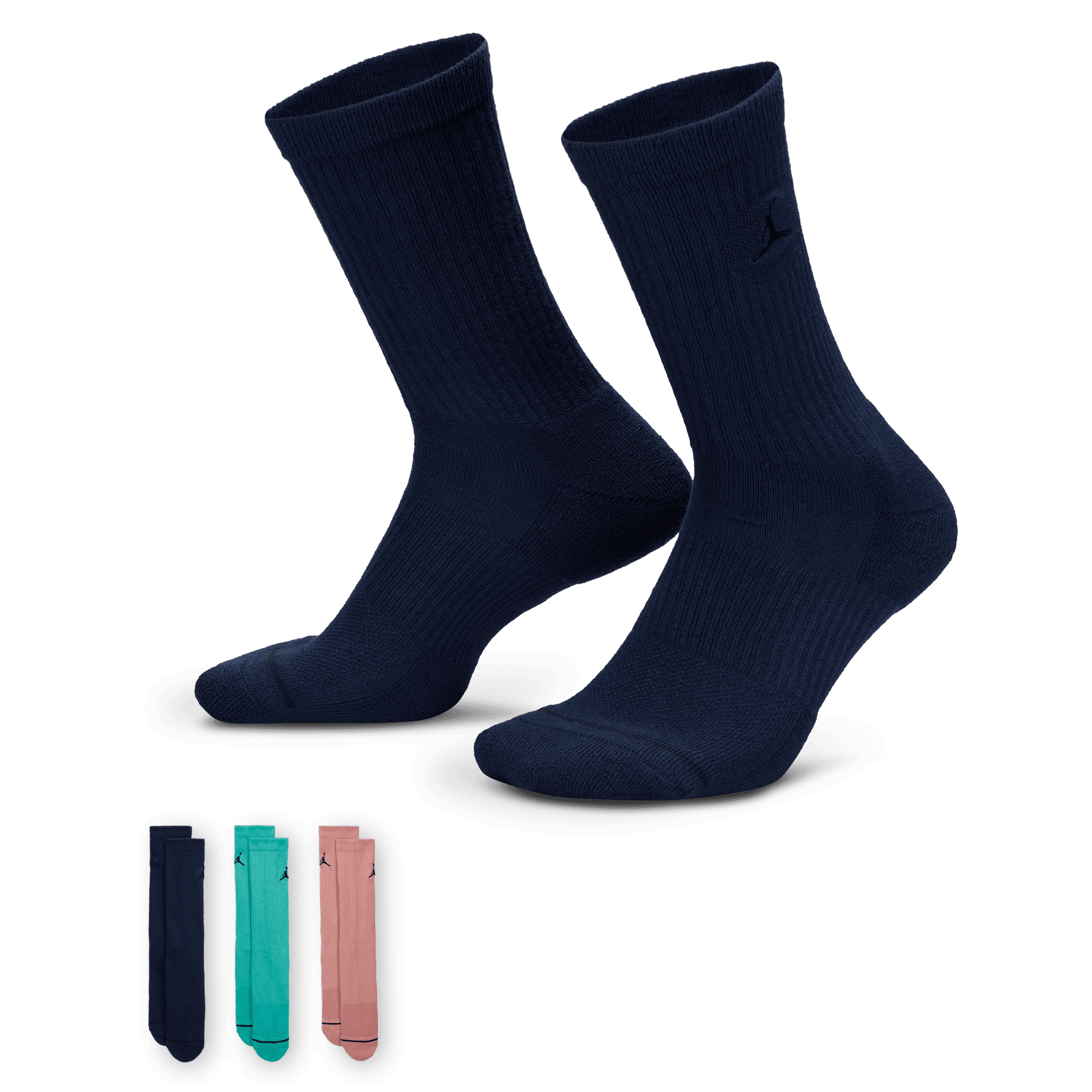 JORDAN EVERYDAY CREW SOCKS  (3 PAIRS)