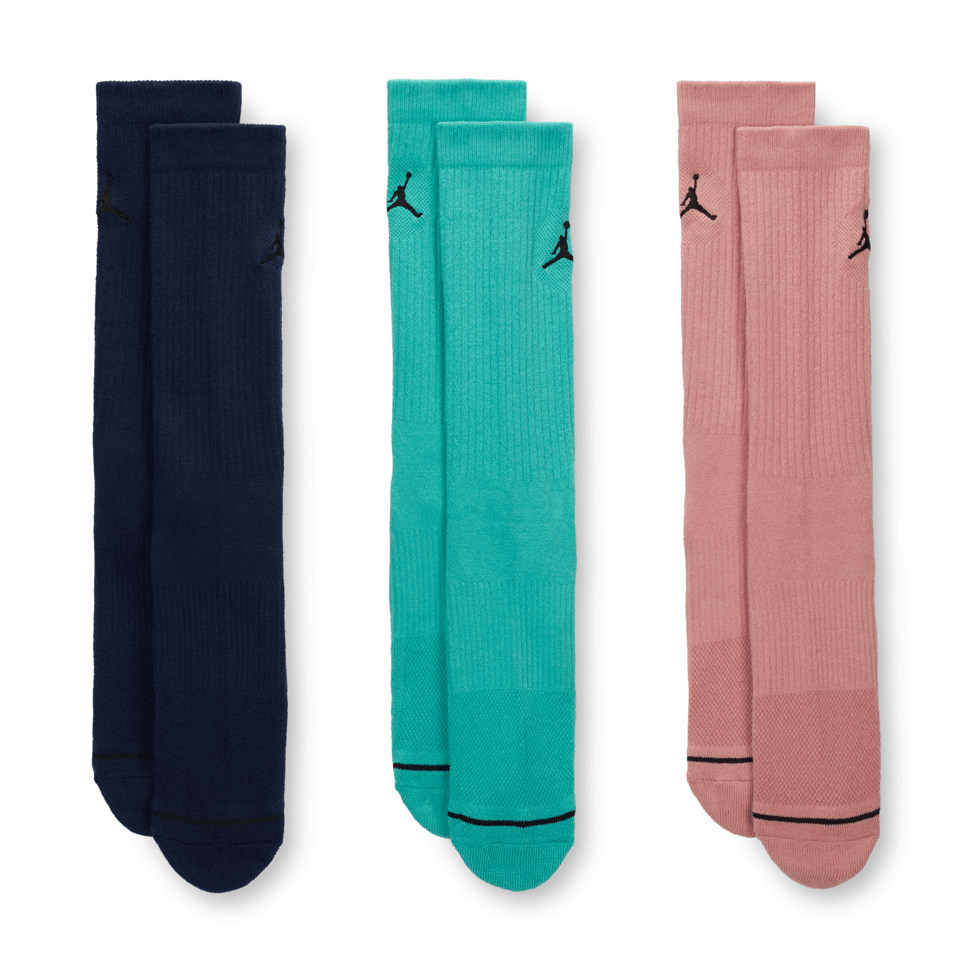 JORDAN EVERYDAY CREW SOCKS  (3 PAIRS)