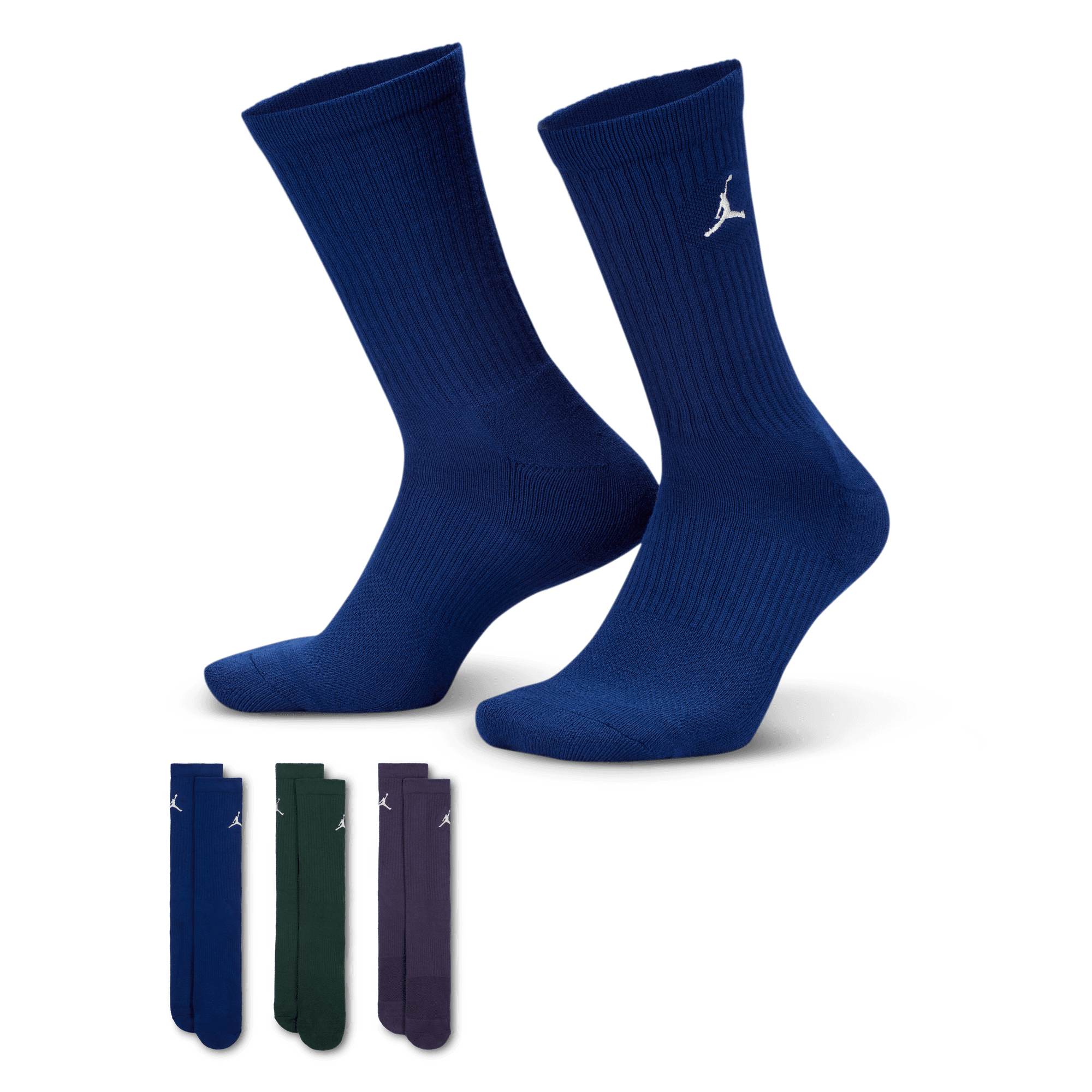 JORDAN EVERYDAY CREW SOCKS  (3 PAIRS)