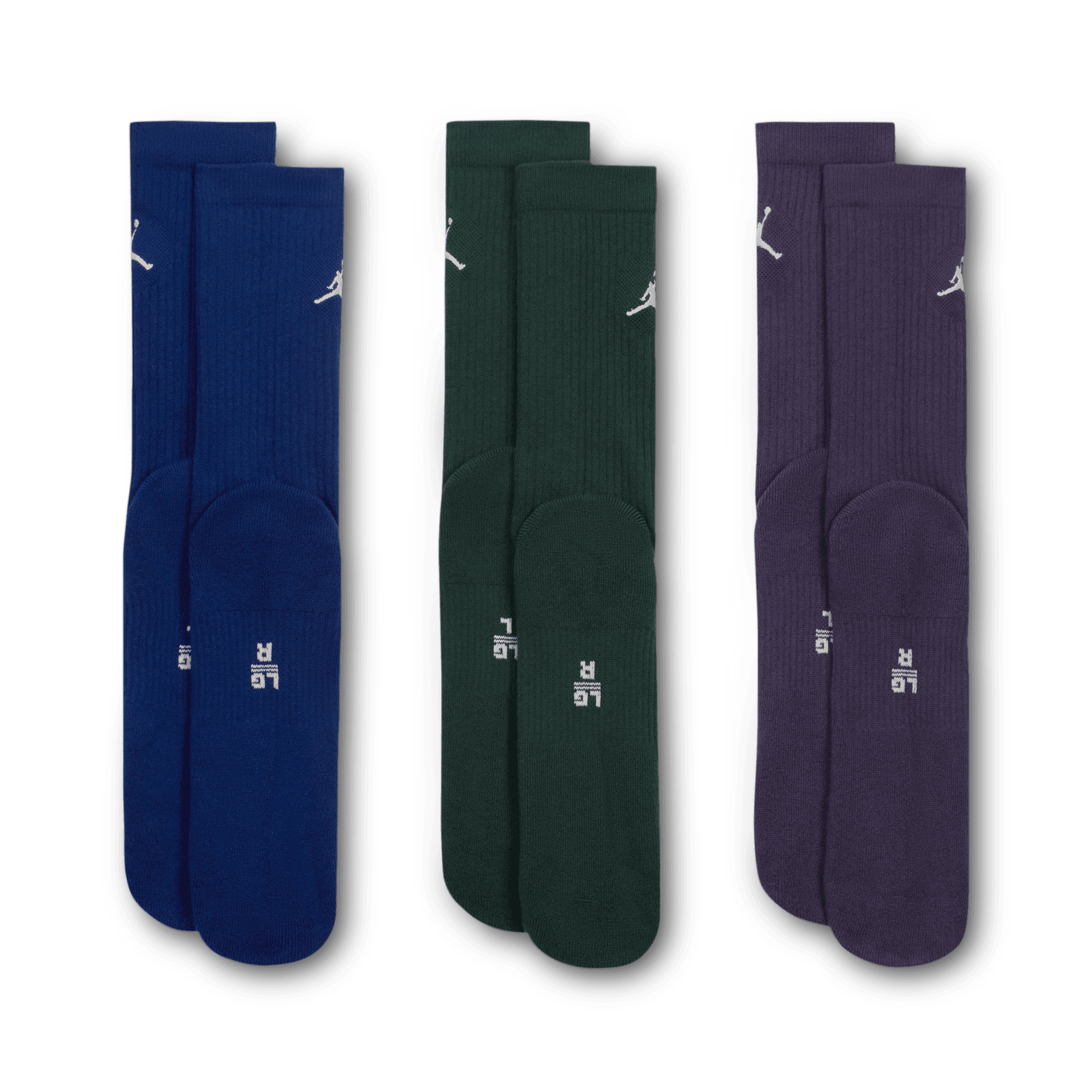 JORDAN EVERYDAY CREW SOCKS  (3 PAIRS)